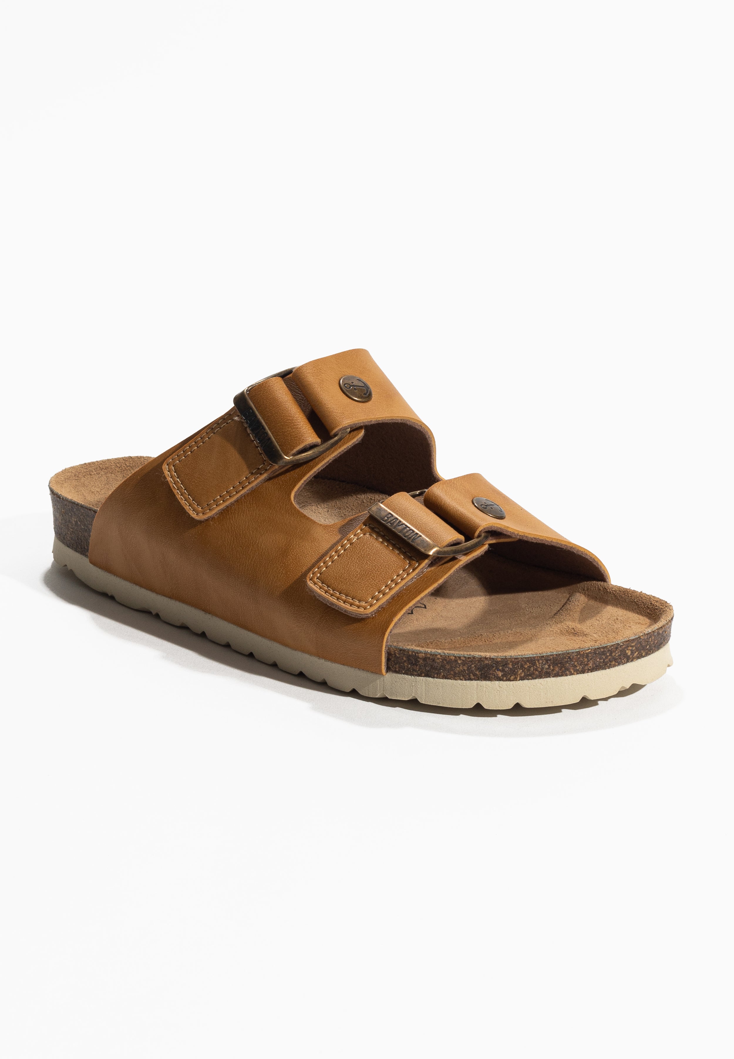 Cezanne Camel 2 Straps Sandals