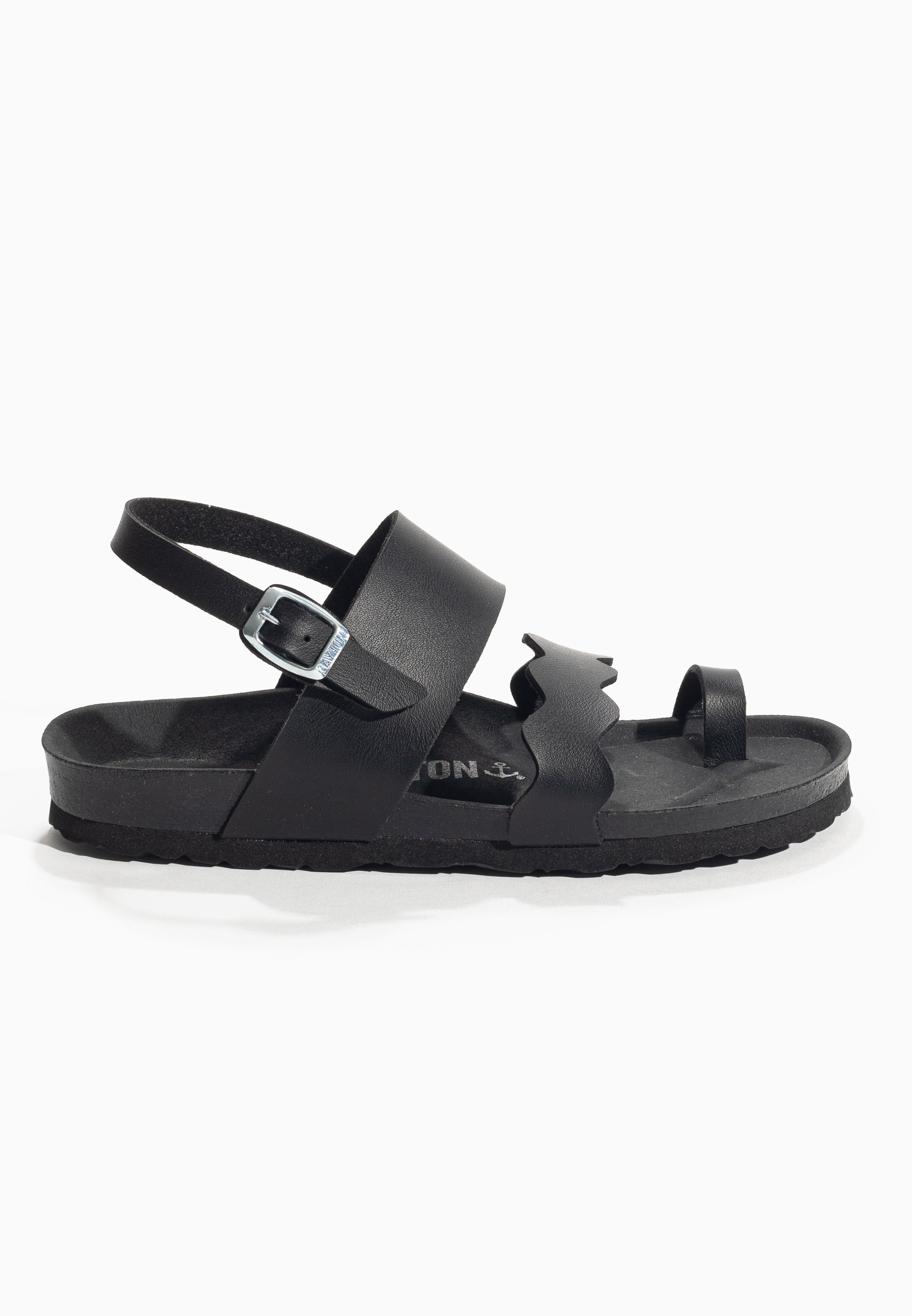 Black Majorelle Multi-Strap Sandals