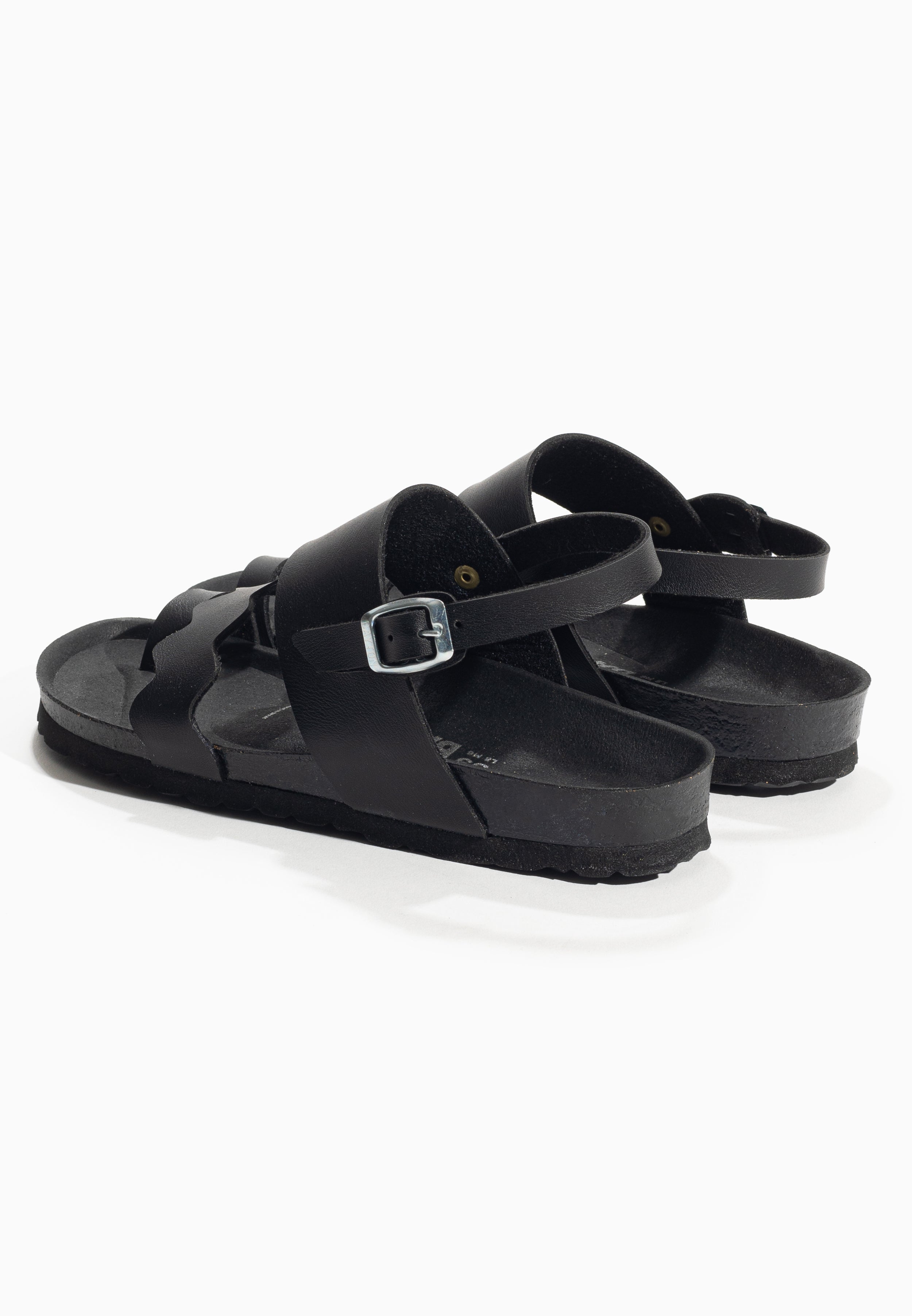 Black Majorelle Multi-Strap Sandals