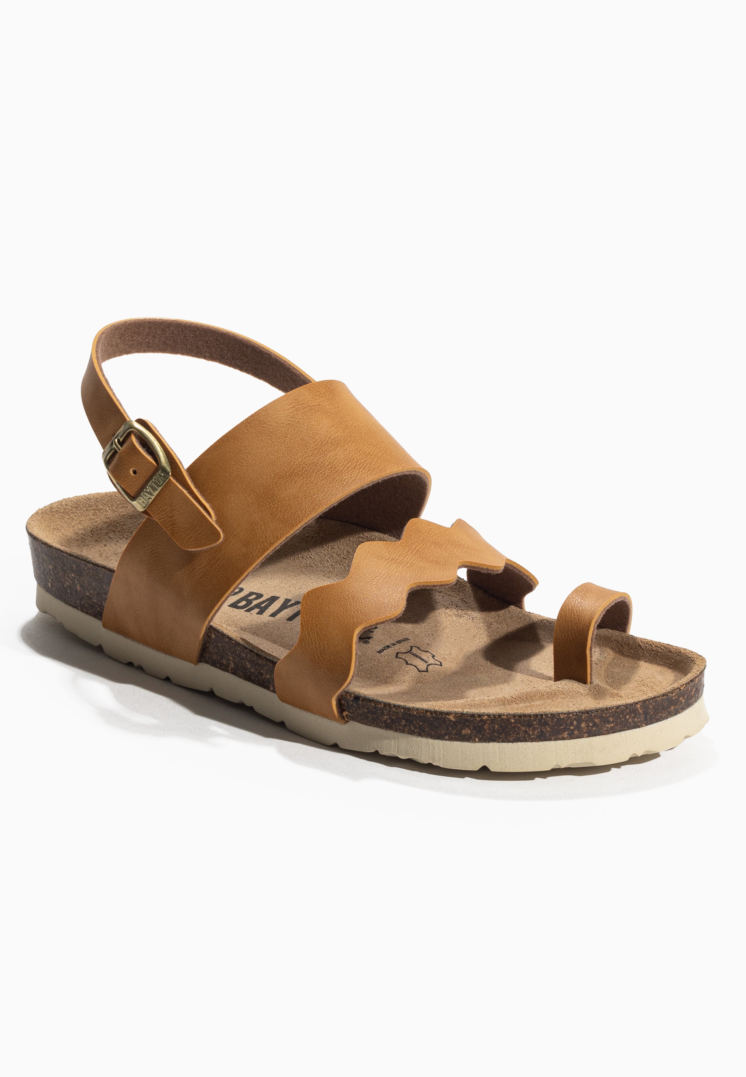 Majorelle Camel Multi-Strap Sandals