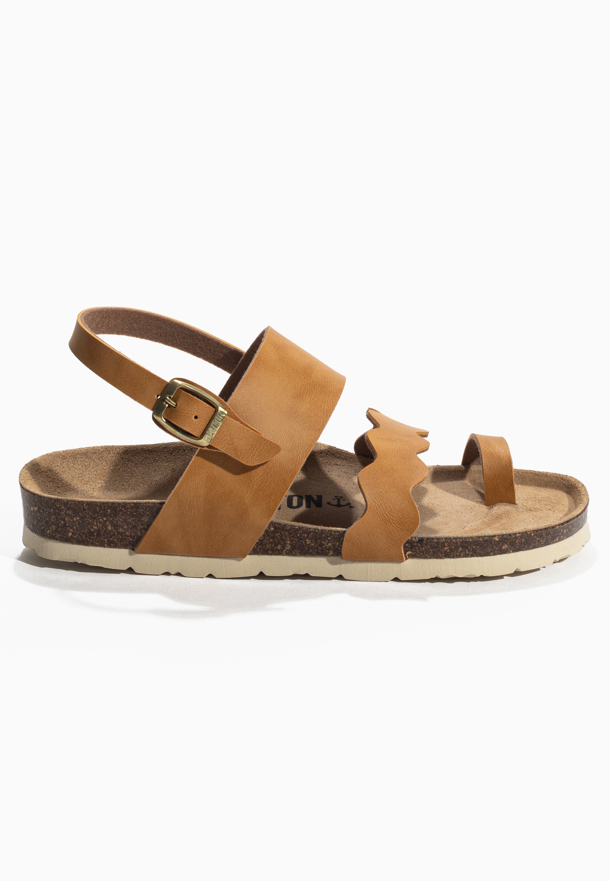 Majorelle Camel Multi-Strap Sandals