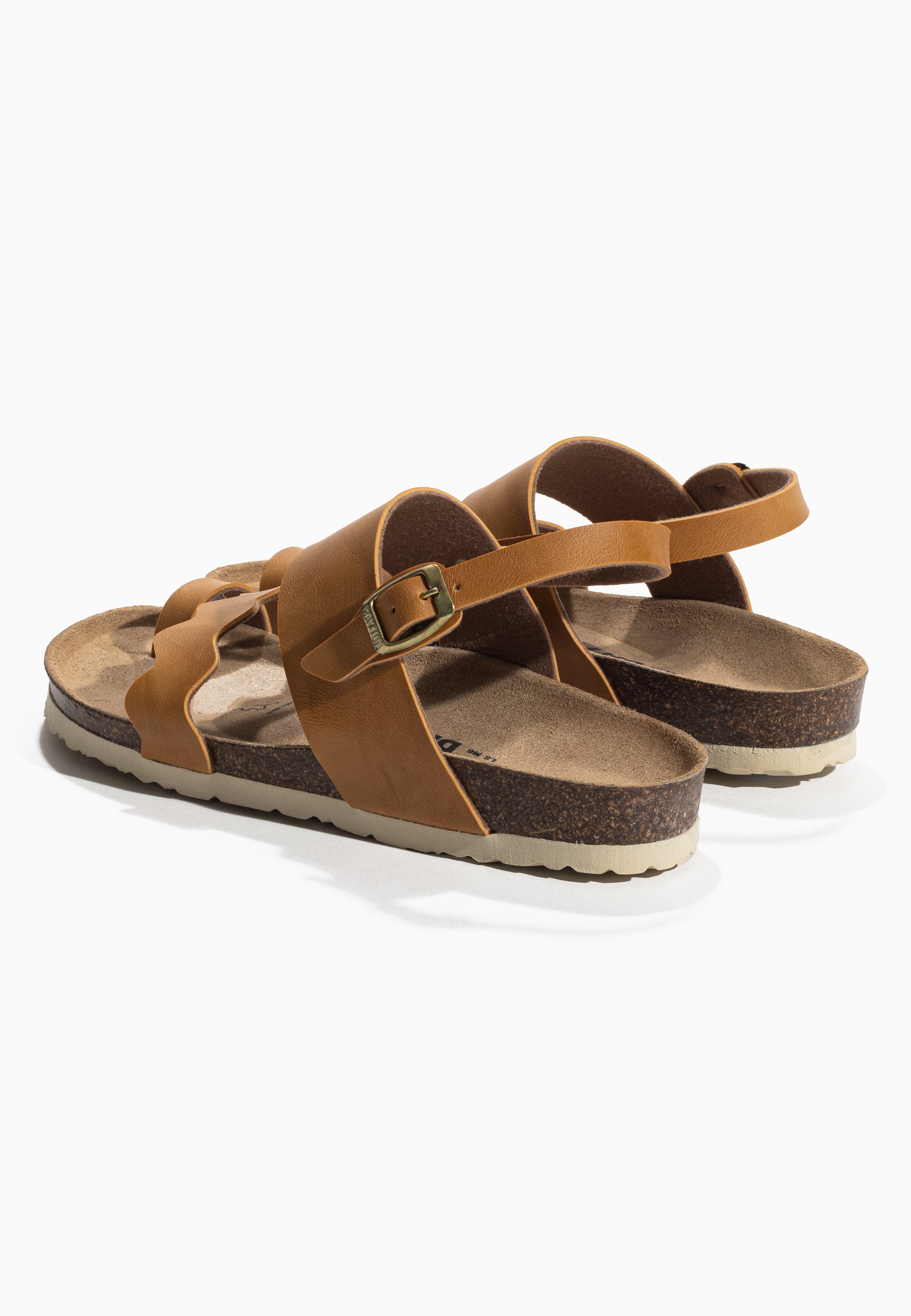 Majorelle Camel Multi-Strap Sandals