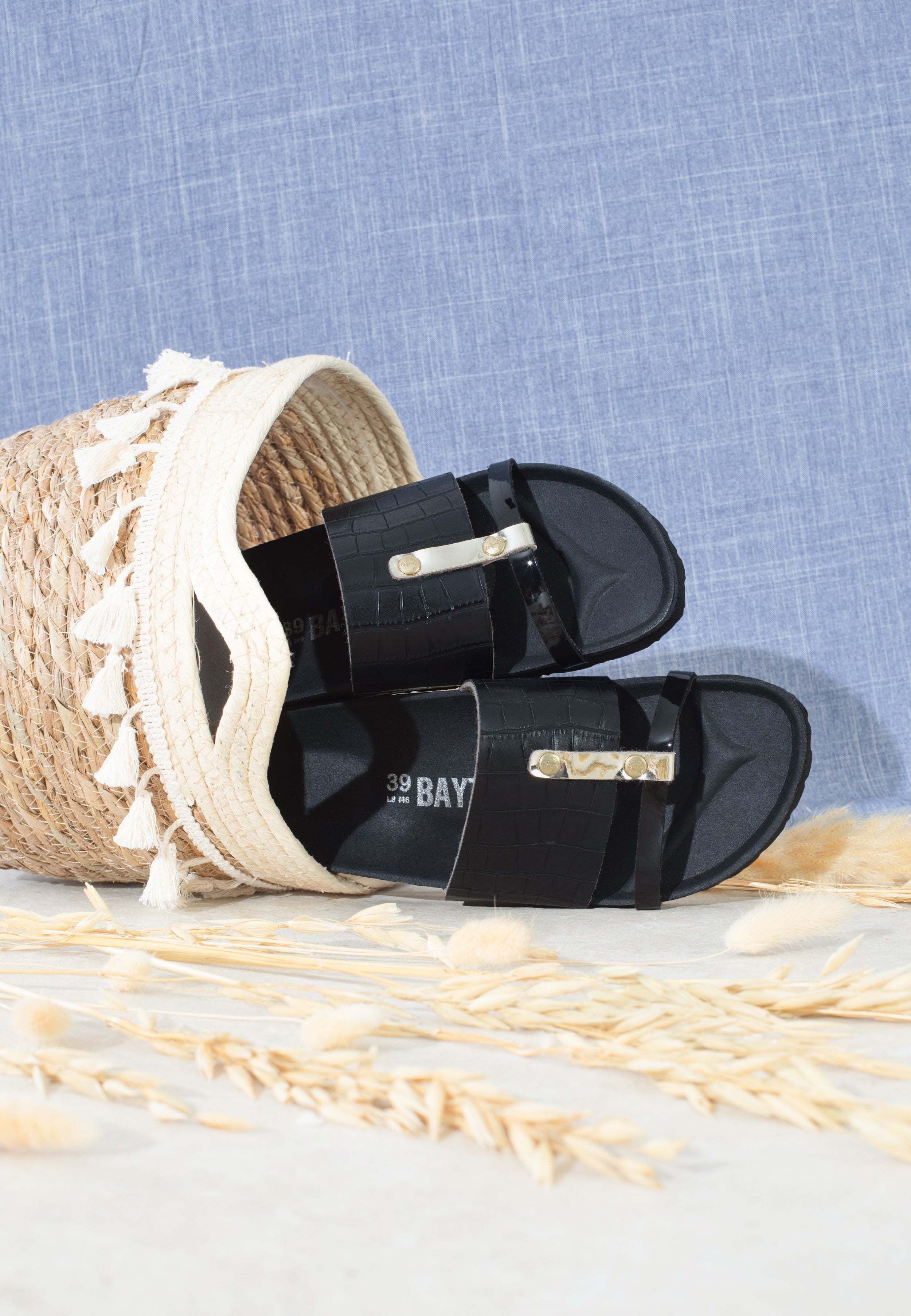 Sisley Black Sandals