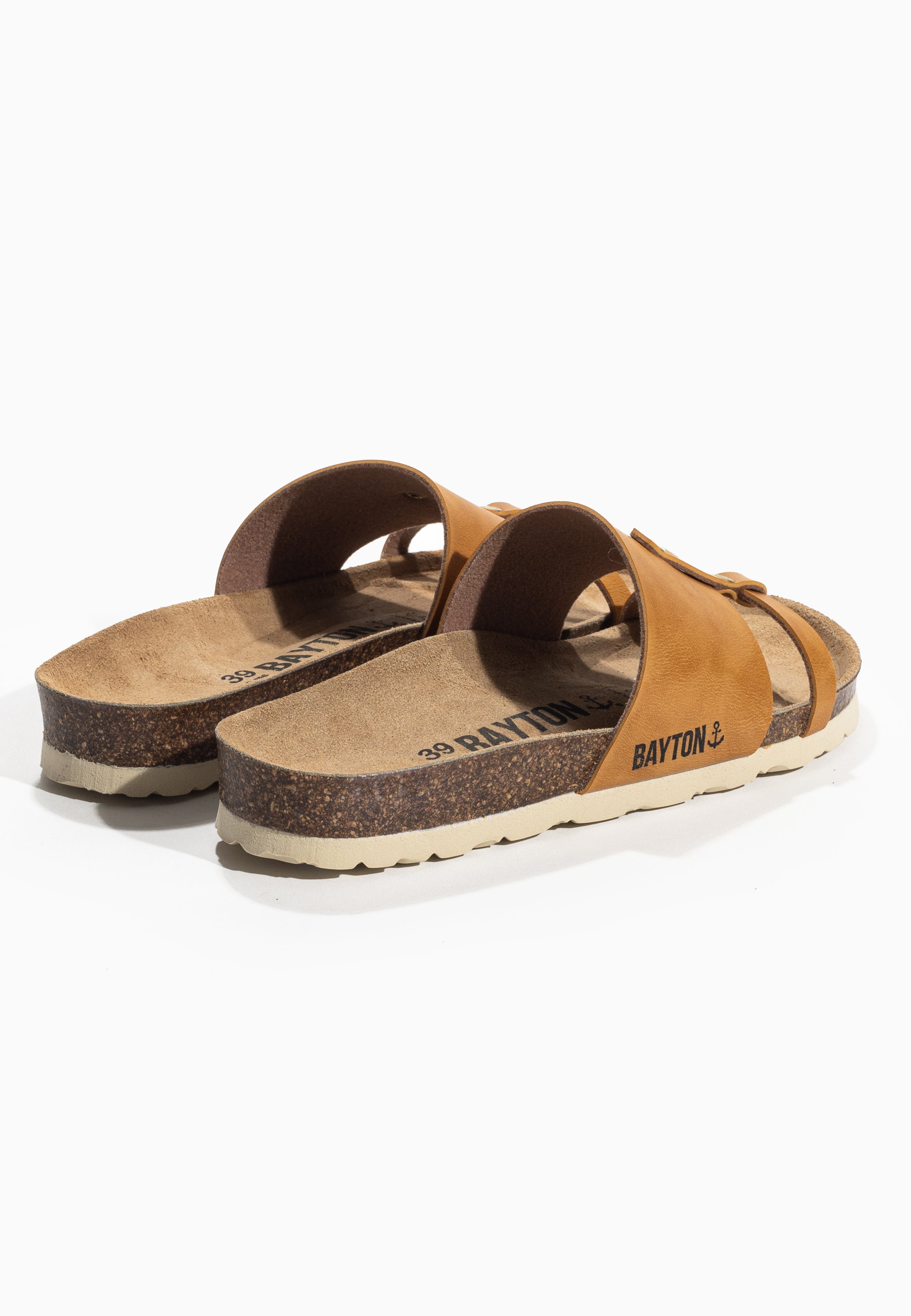 Sisley Camel 2 Straps Sandals