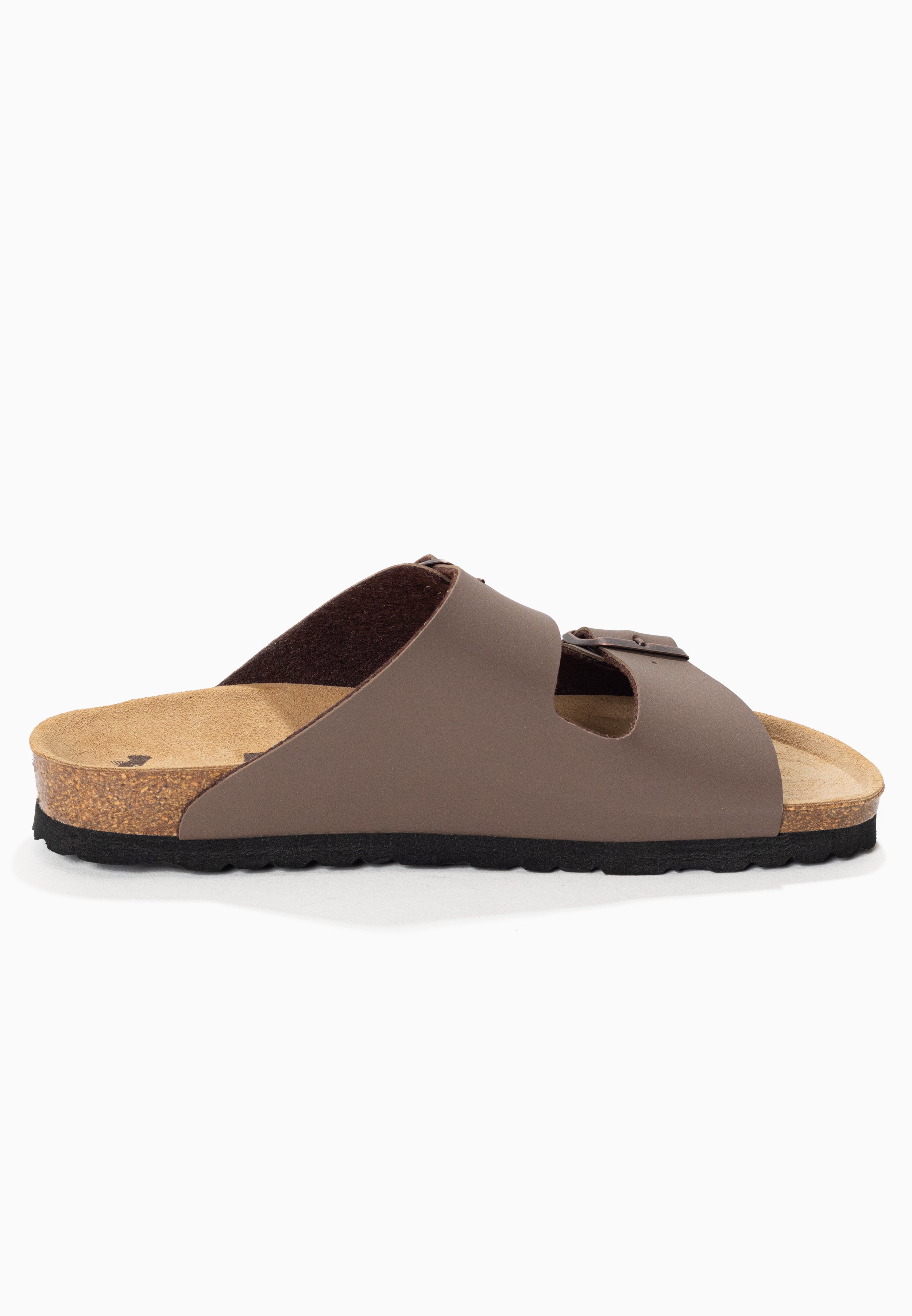 Taupe Atlas Sandals