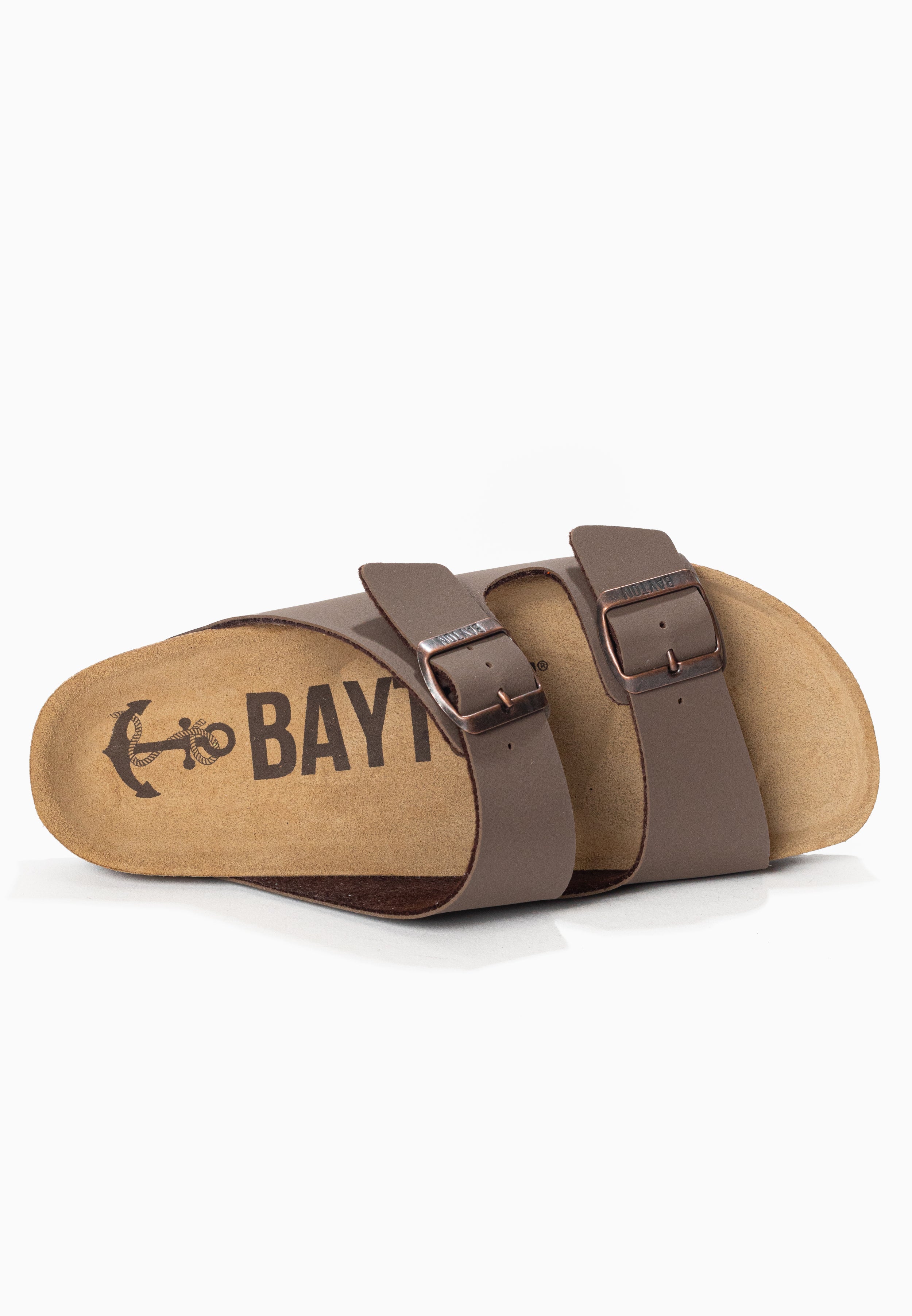 Taupe Atlas Sandals