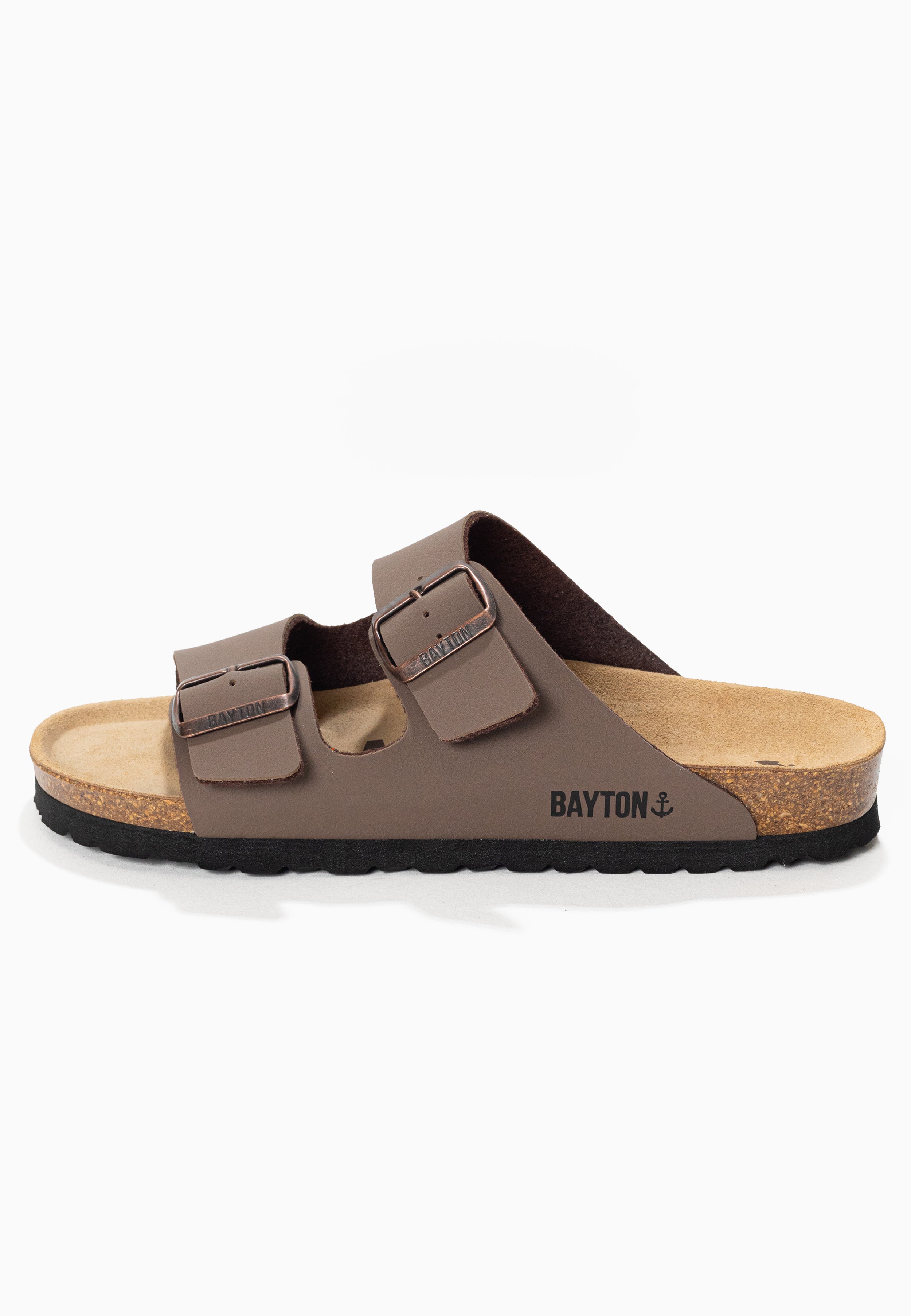 Taupe Atlas Sandals