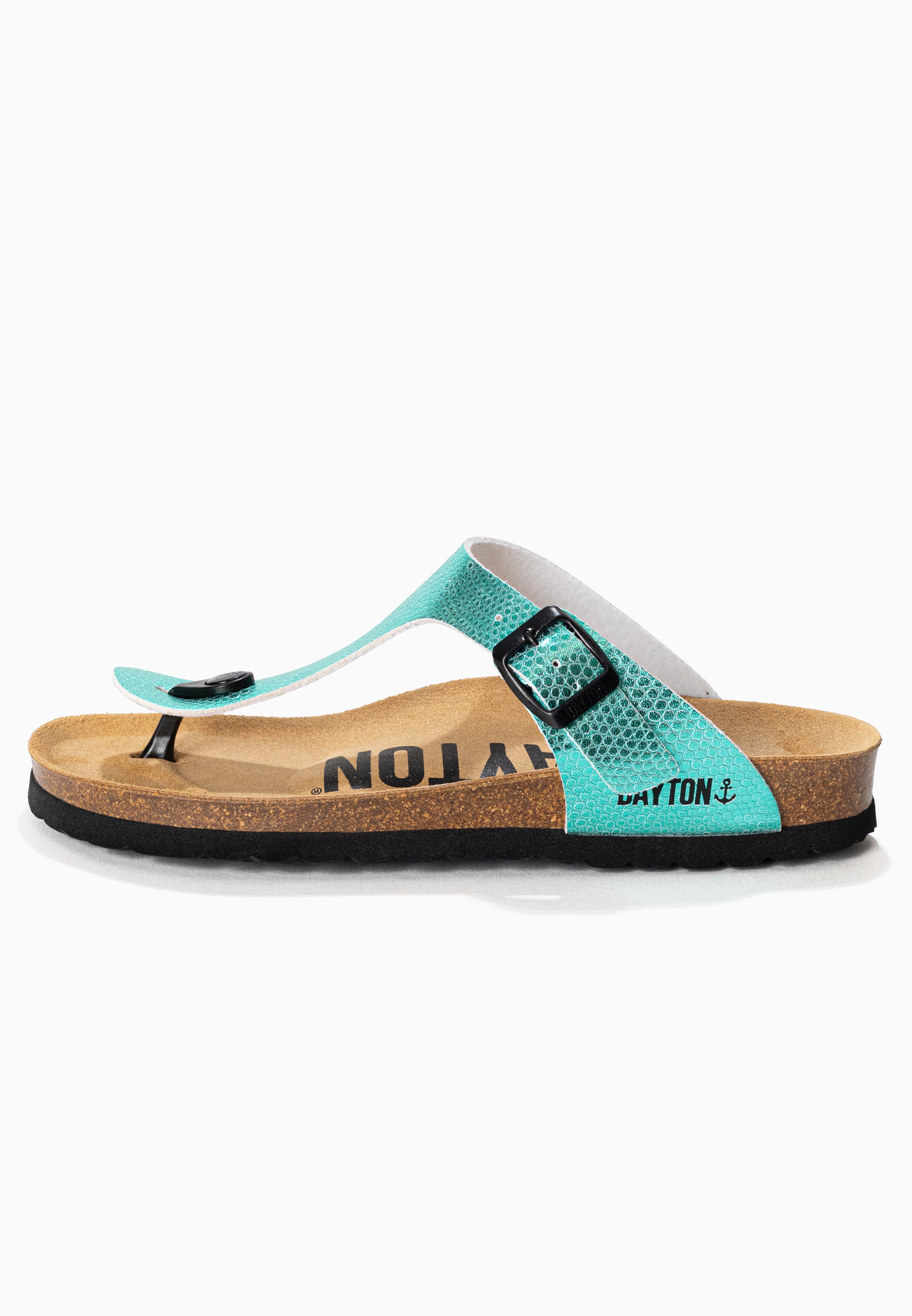 Mercury Mint Toe-Thong Sandals