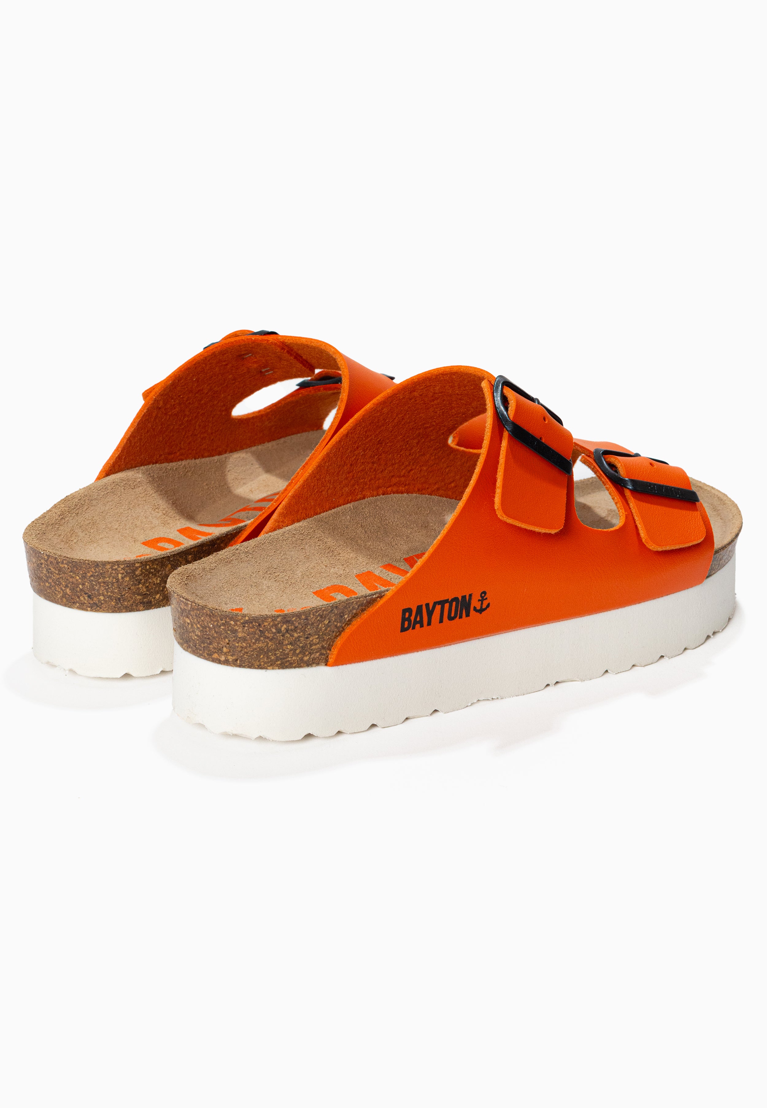 Japet Orange Platform Sandals