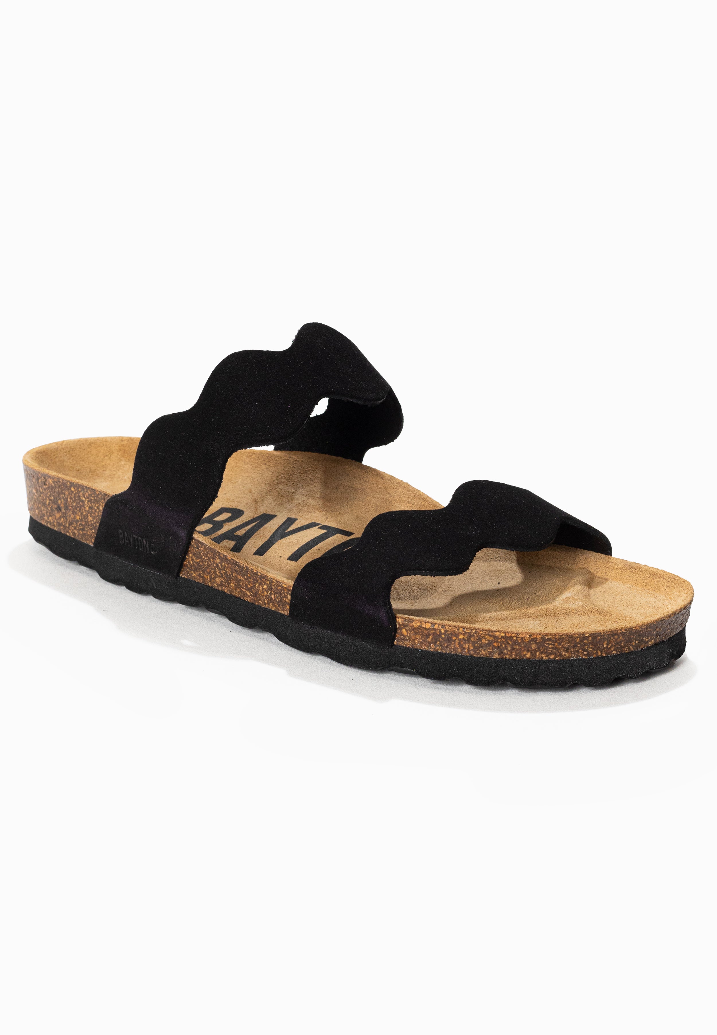 Wanneroo 2 Strap Sandals Black