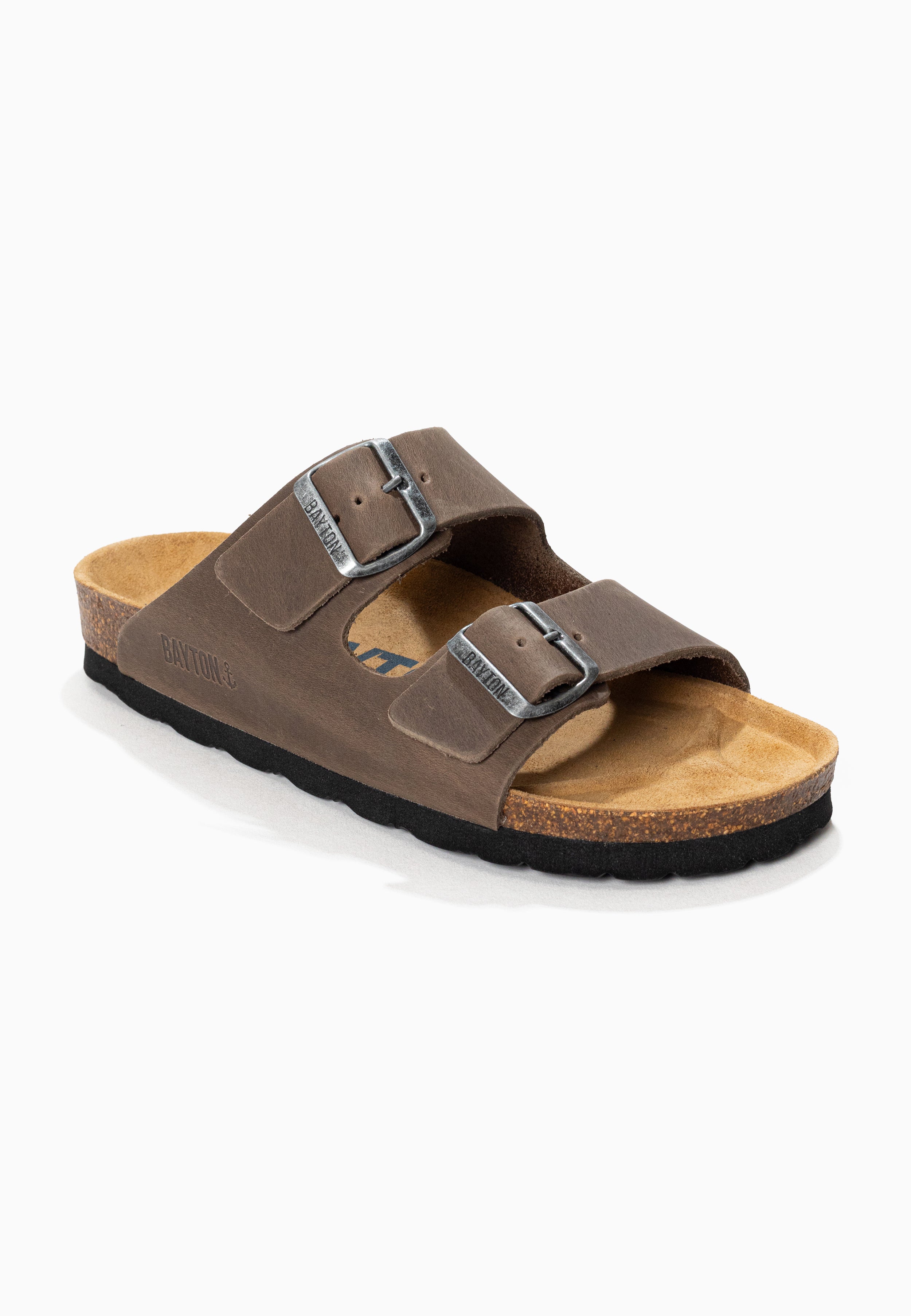 Atlas Anthracite Sandals