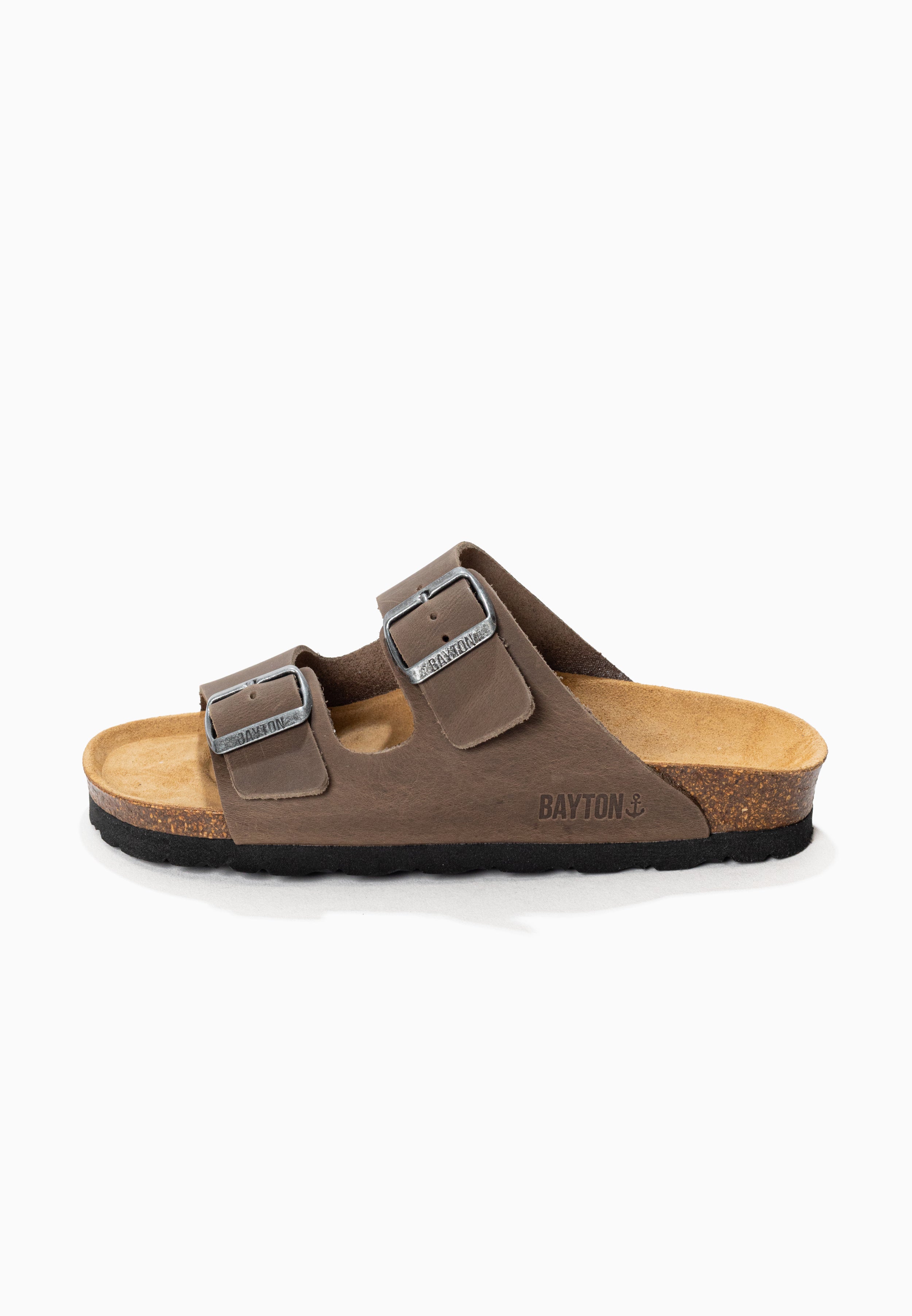 Atlas Anthracite Sandals