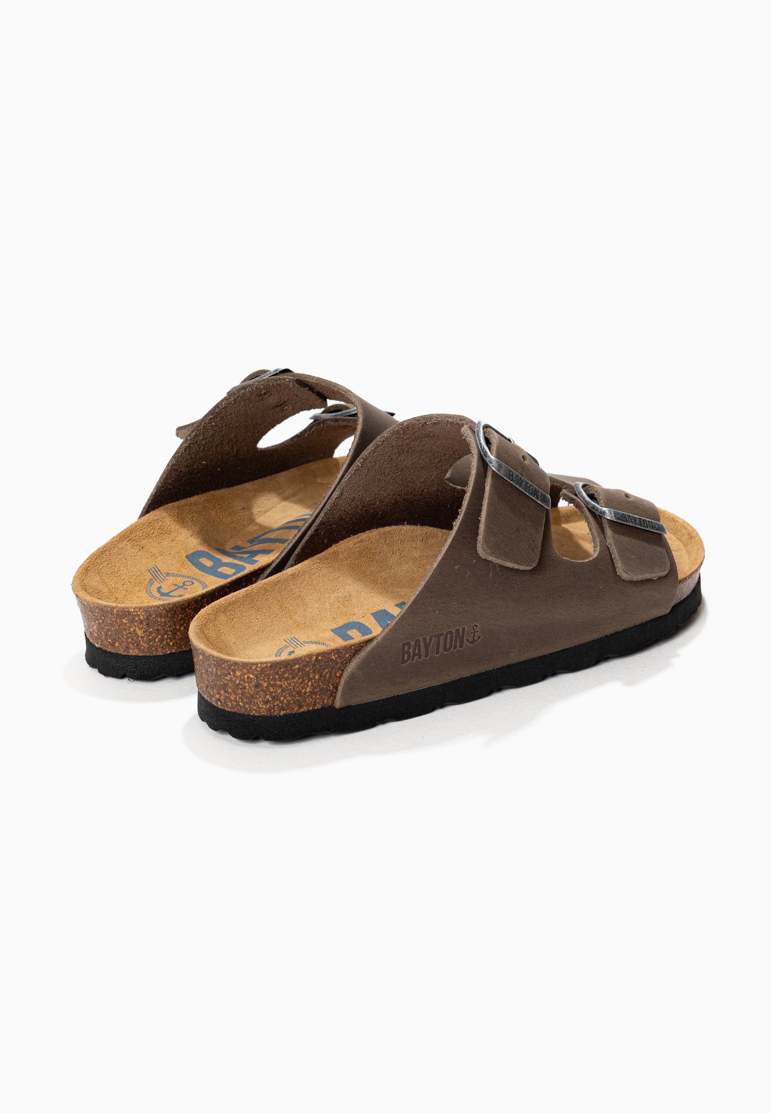 Atlas Anthracite Sandals