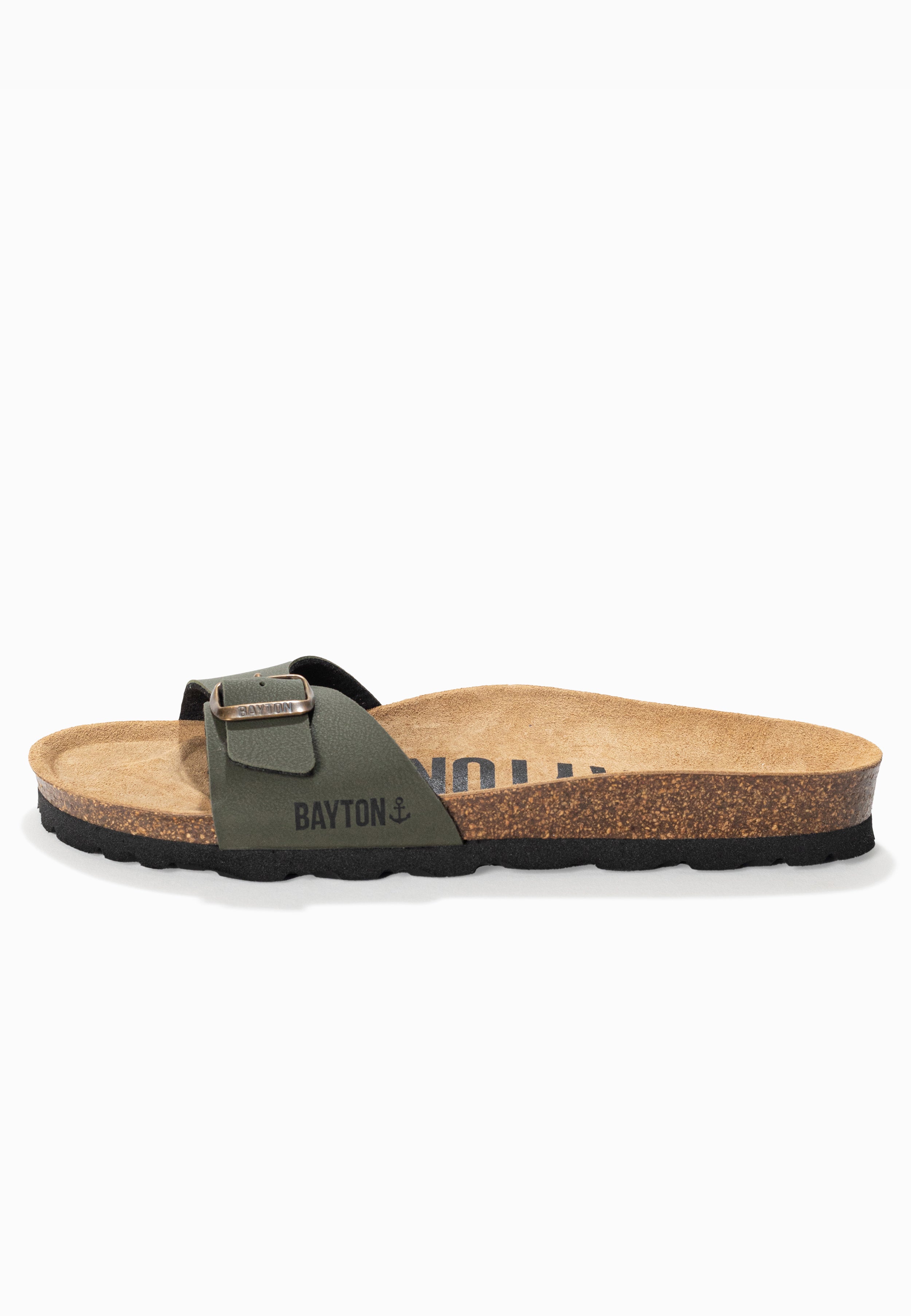 Zephyr Khaki 1 Strap Sandals