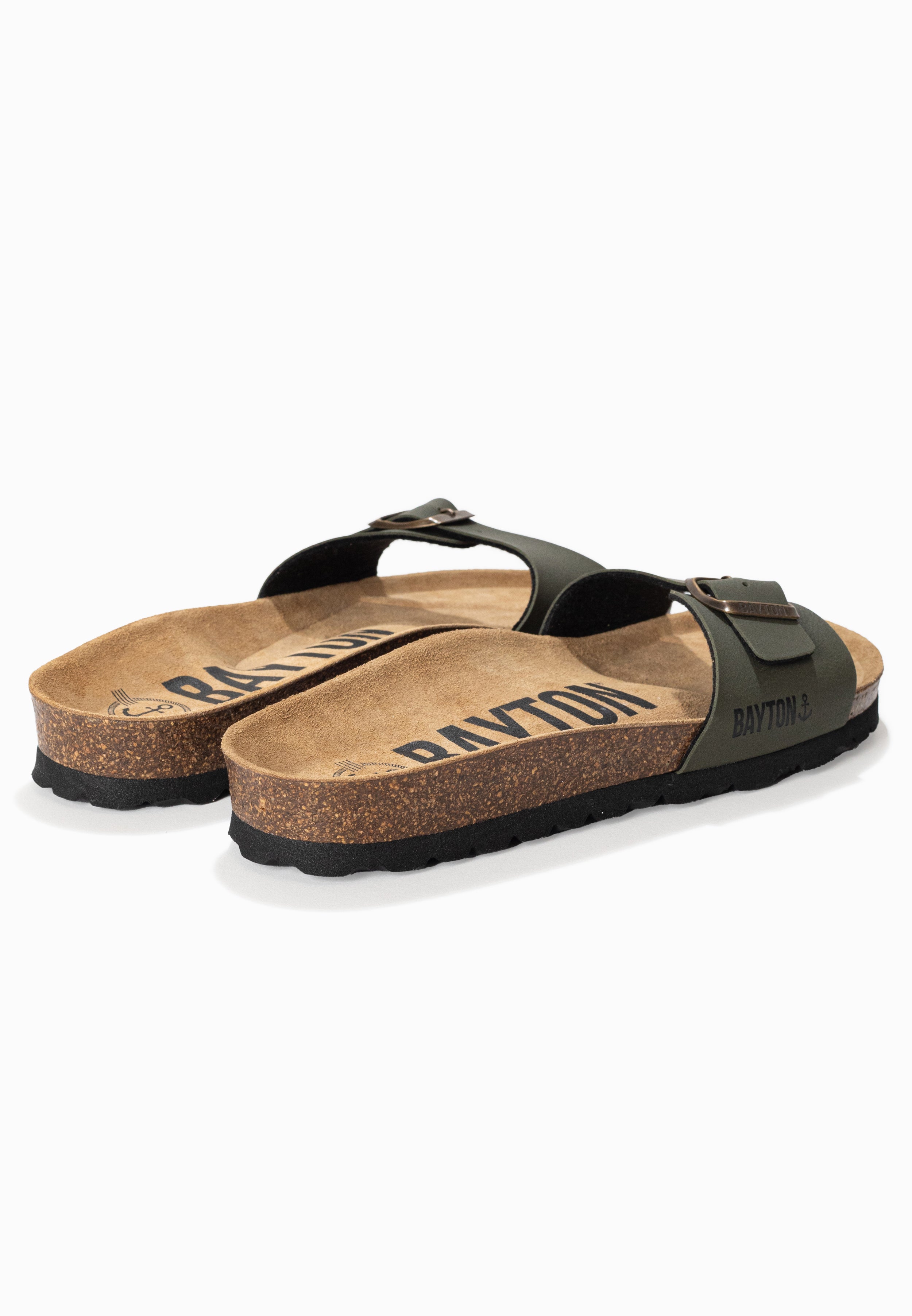 Zephyr Khaki 1 Strap Sandals