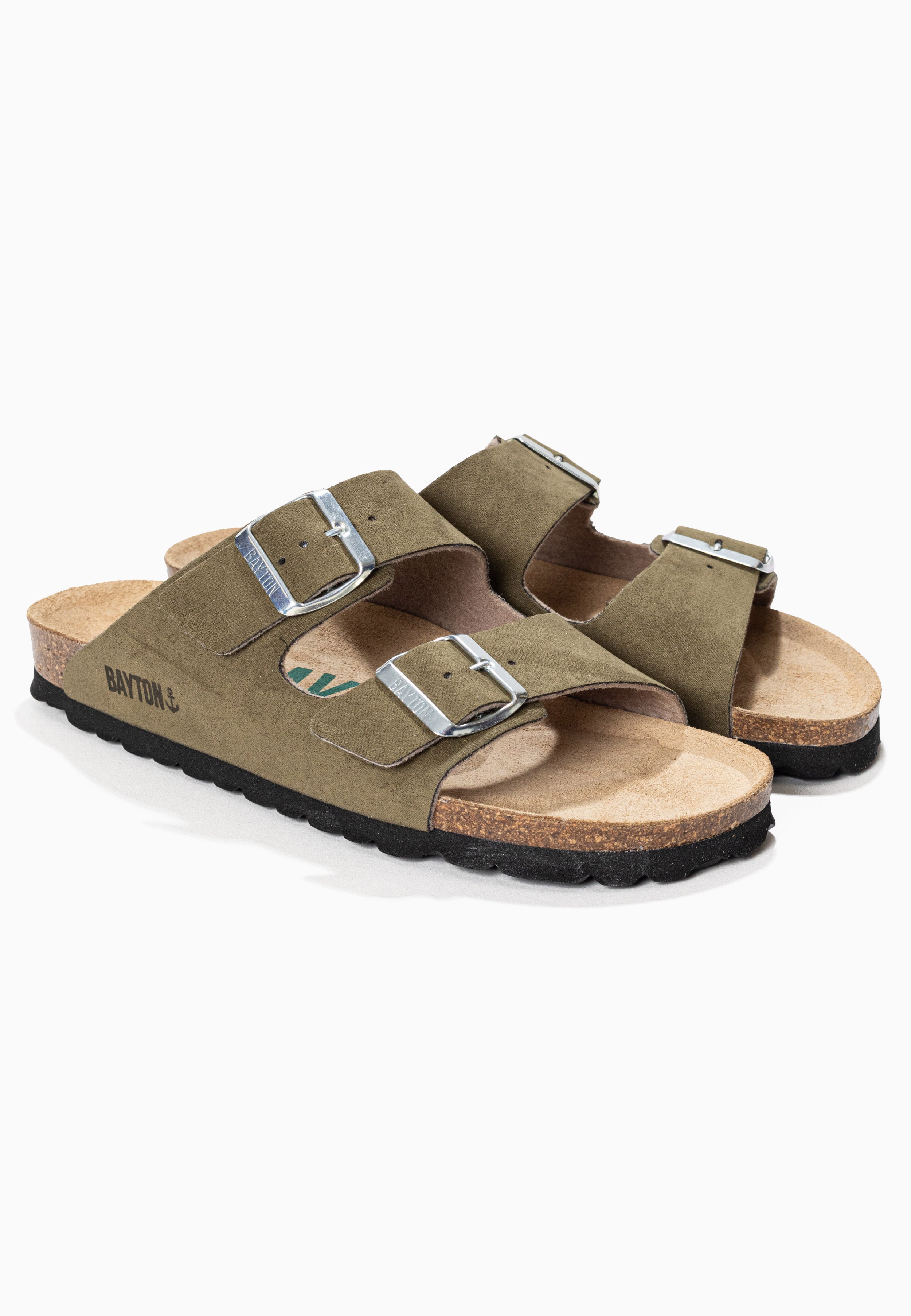 Atlas Khaki 2 Strap Sandals