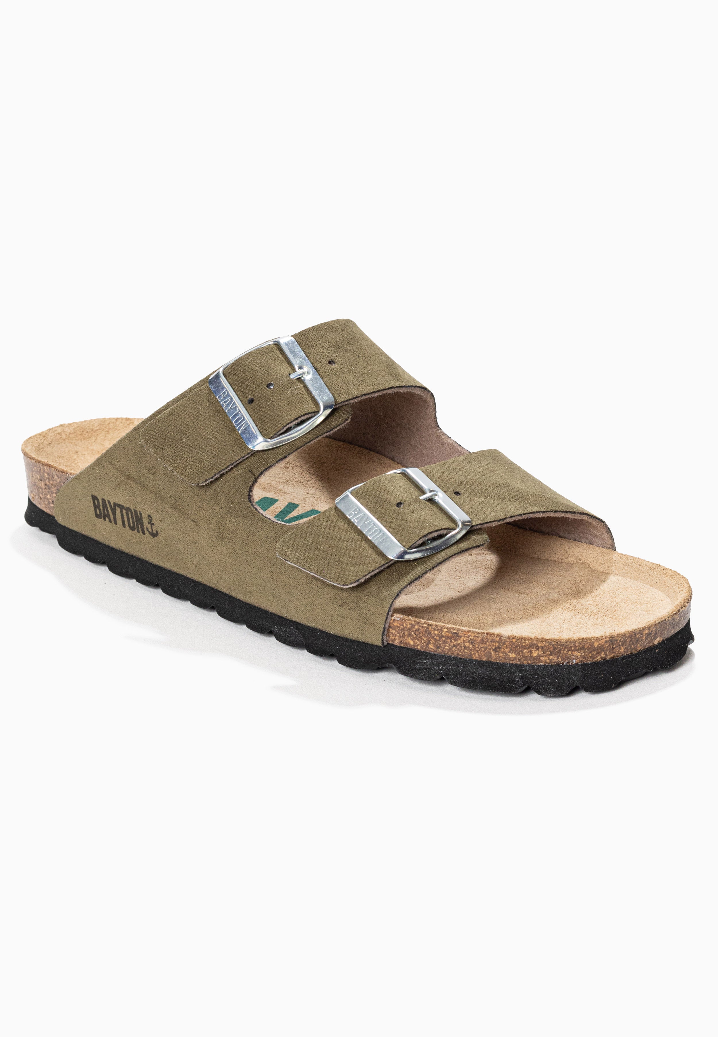 Atlas Khaki 2 Strap Sandals