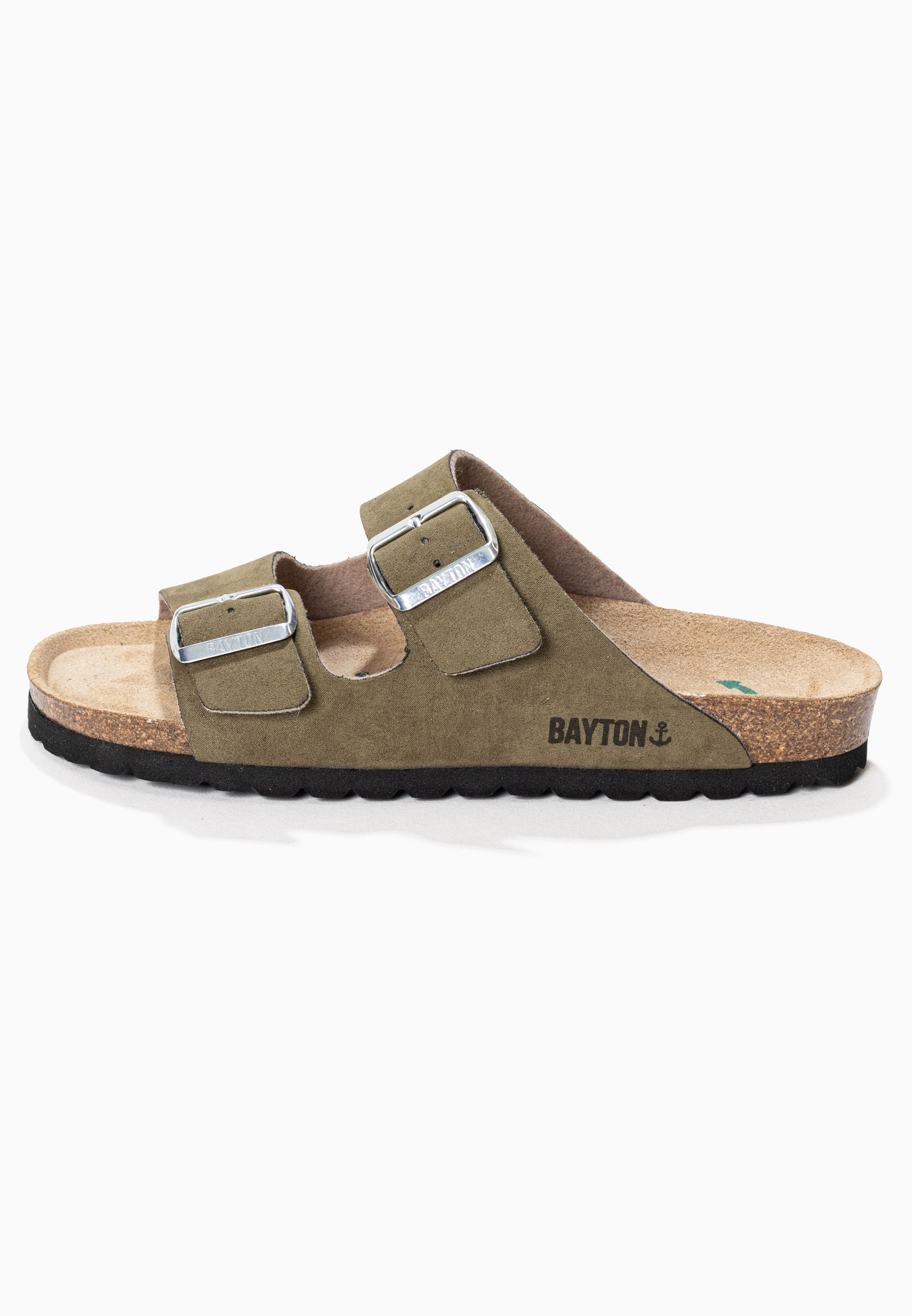 Atlas Khaki 2 Strap Sandals