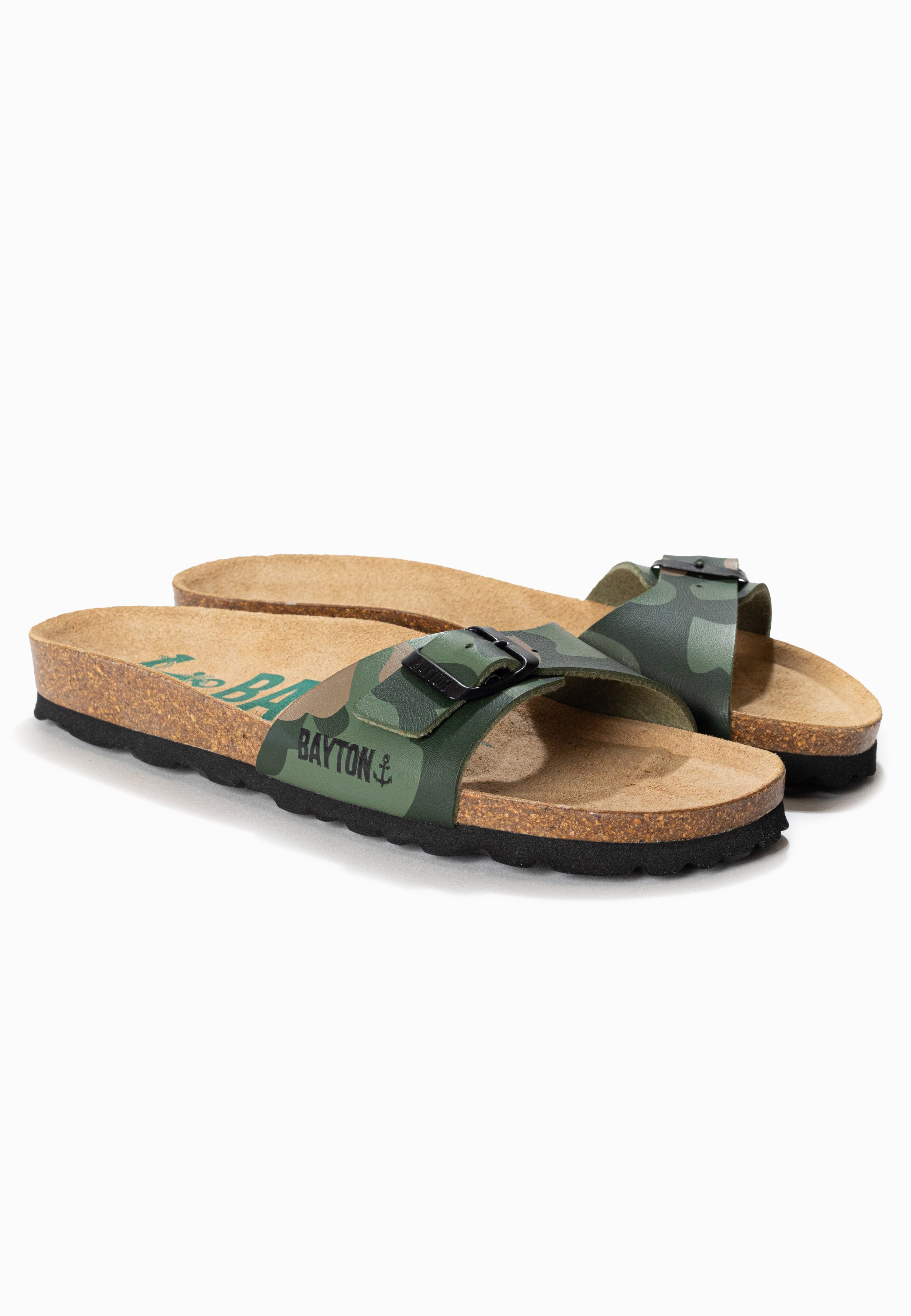 Sandalias Zephyr caqui camuflaje