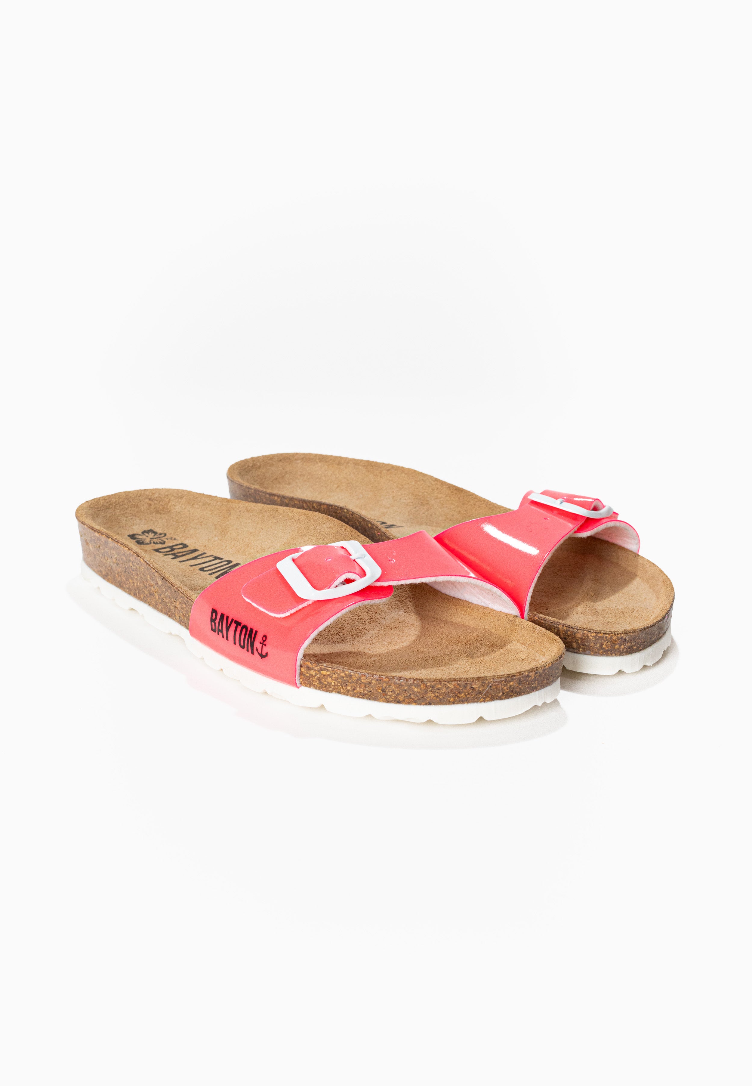 Neon Pink Zephyr Sandals