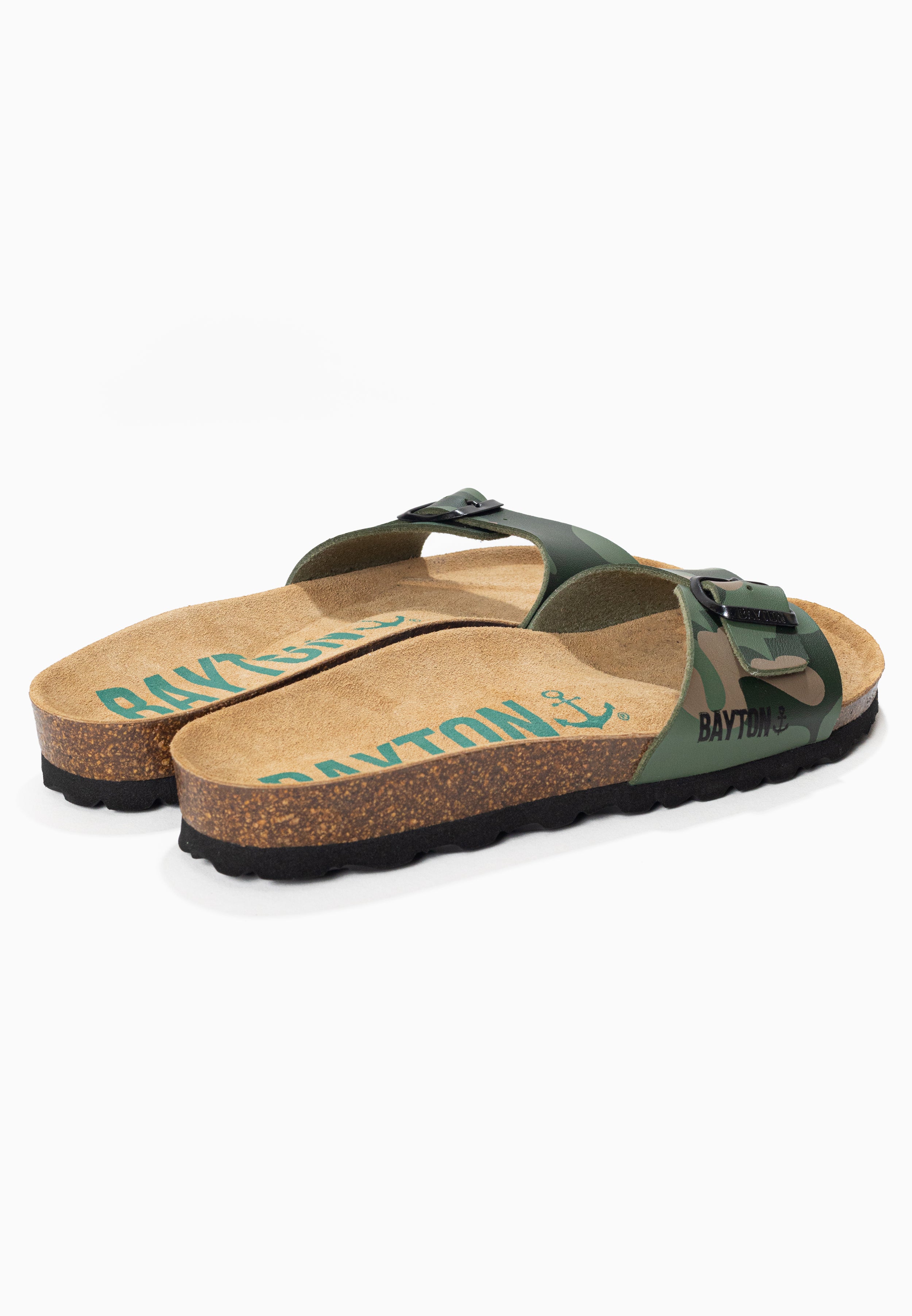 Sandalias Zephyr caqui camuflaje