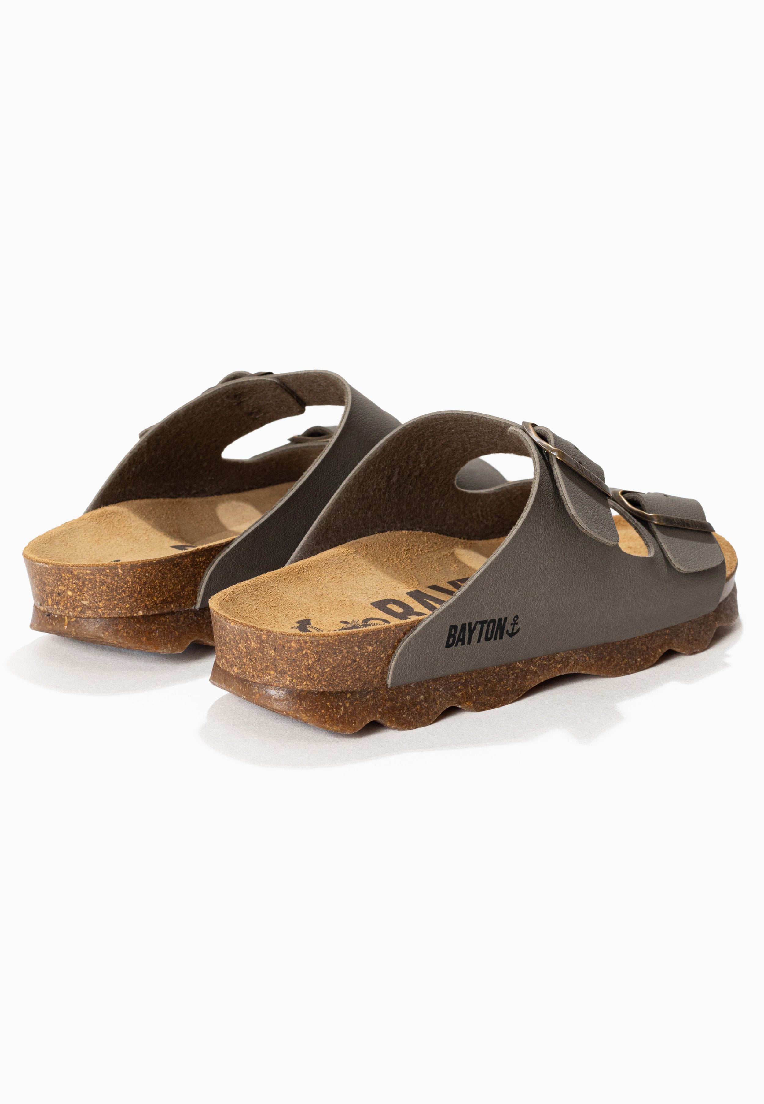 Sandales 2 Brides Atlas Taupe