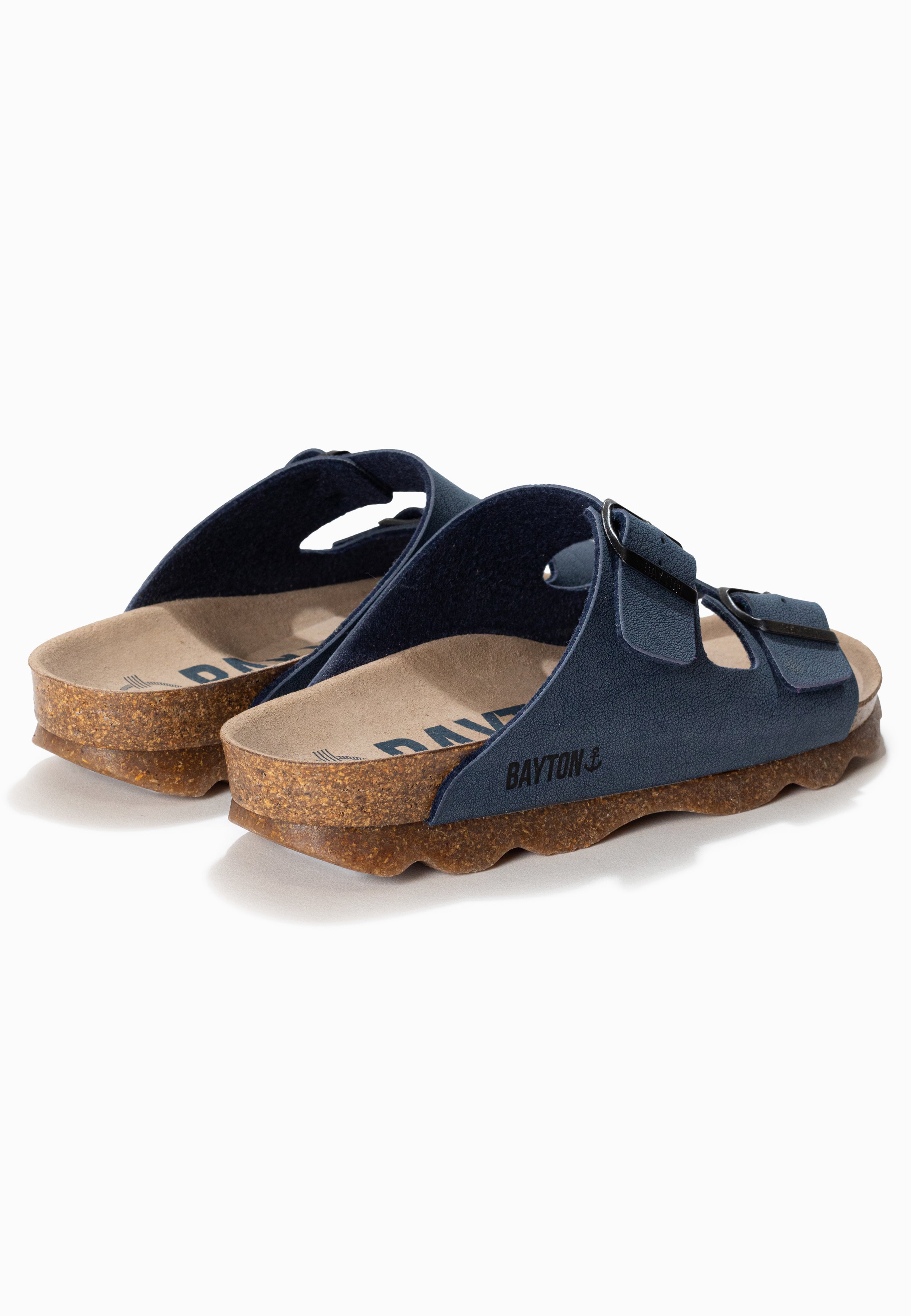 Sandales 2 Brides Atlas Bleu Marine