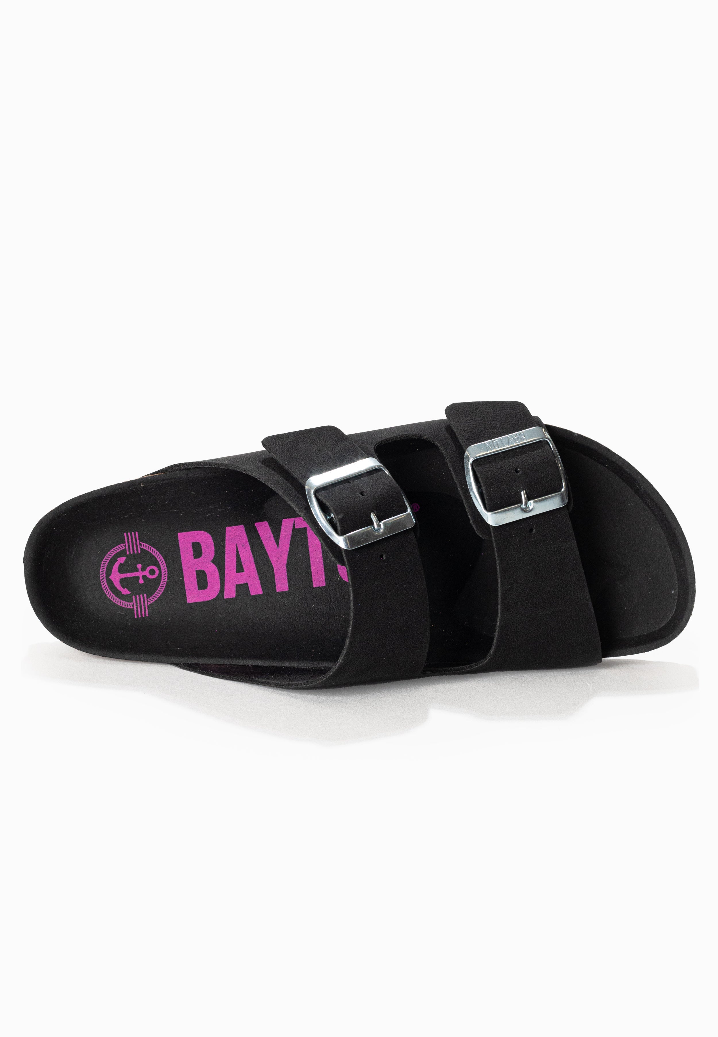 Atlas Black 2 Strap Sandals