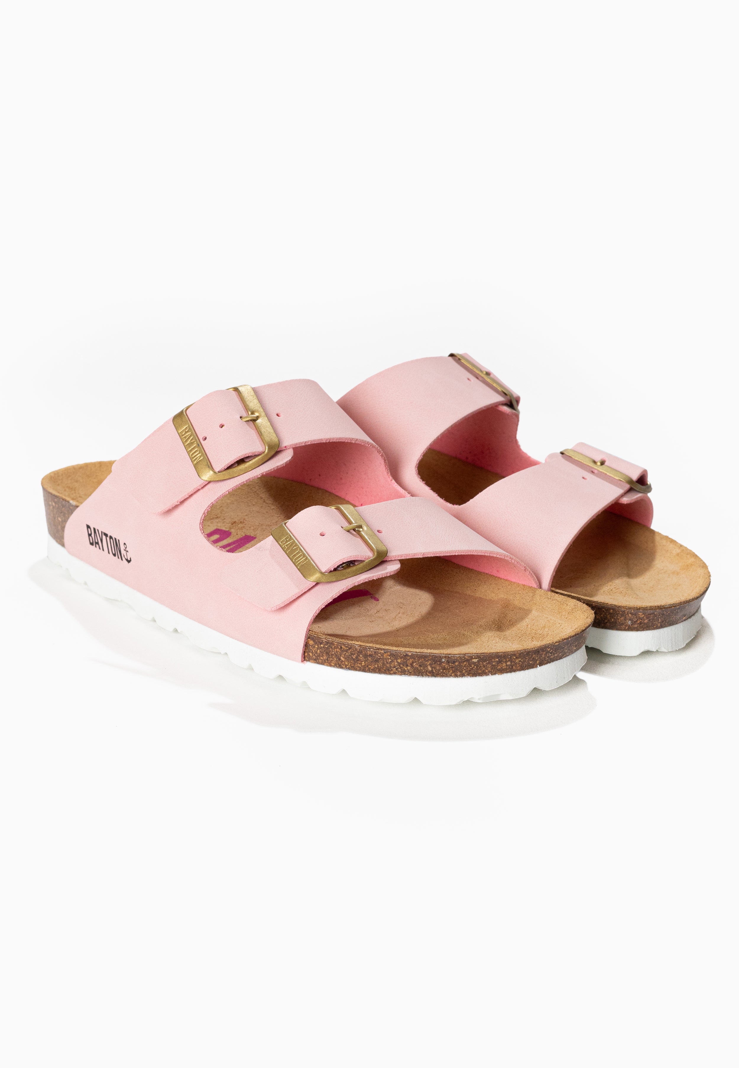 Atlas Pink 2 Strap Sandals