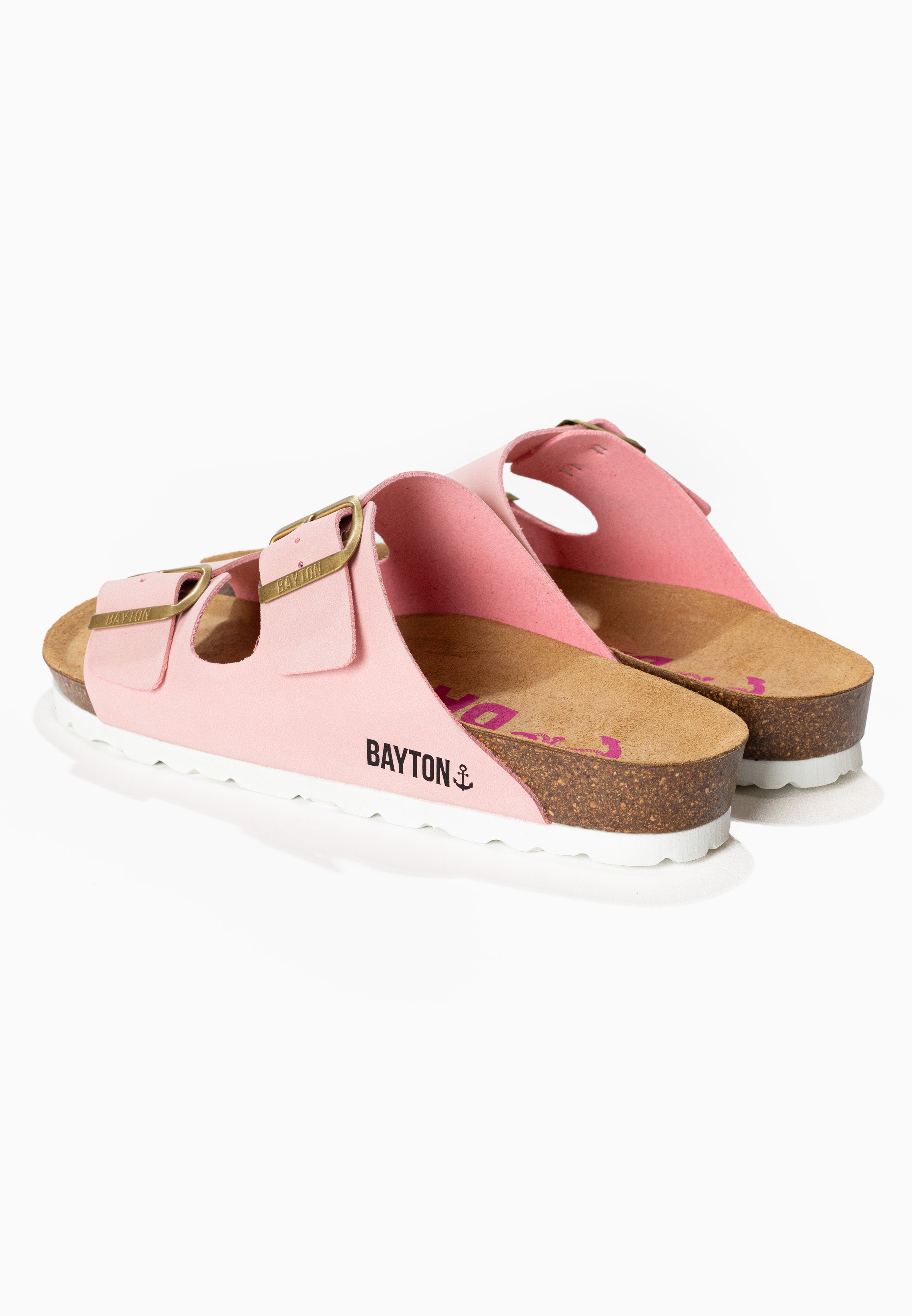 Atlas Pink 2 Strap Sandals