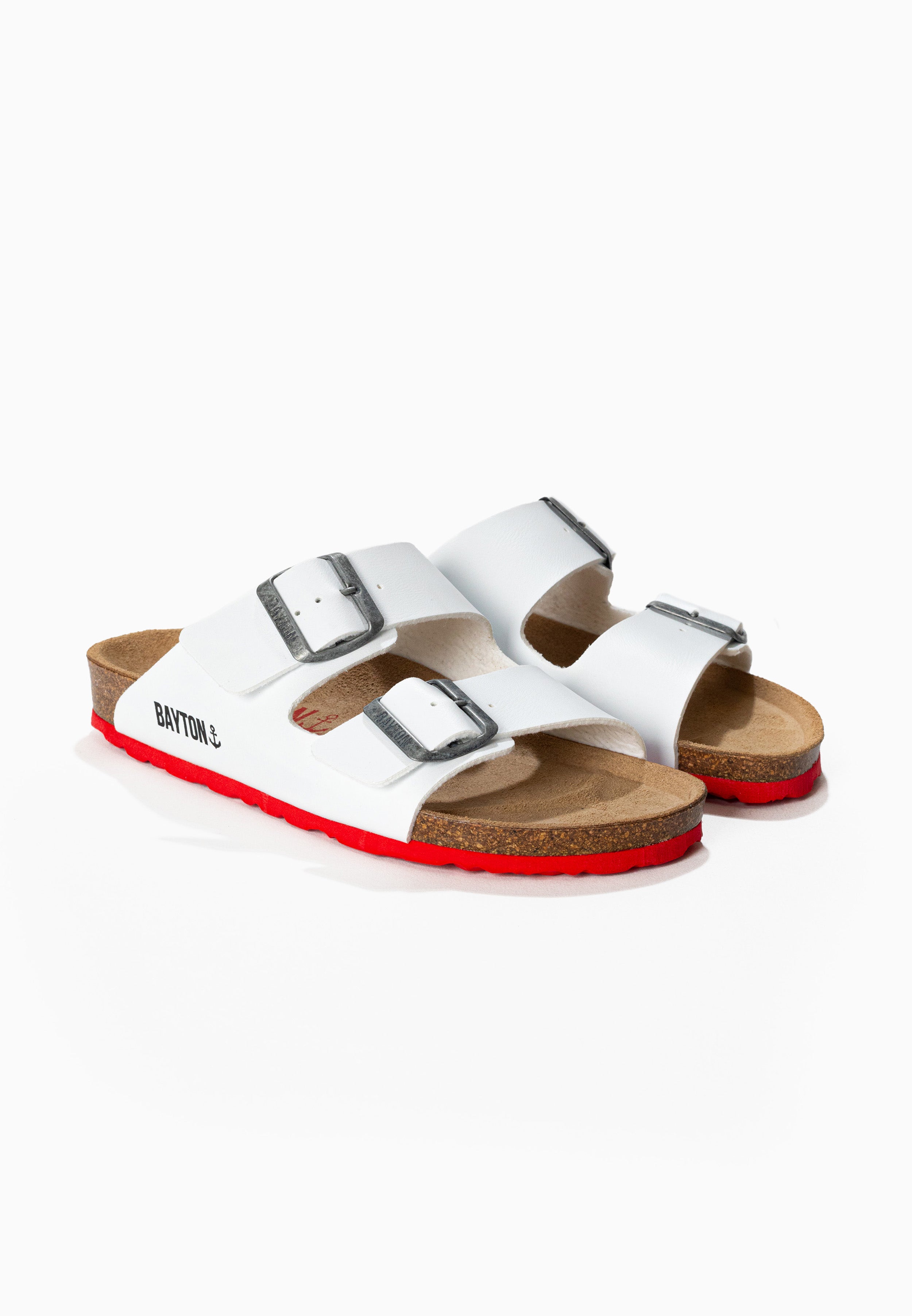 Atlas Sandals White