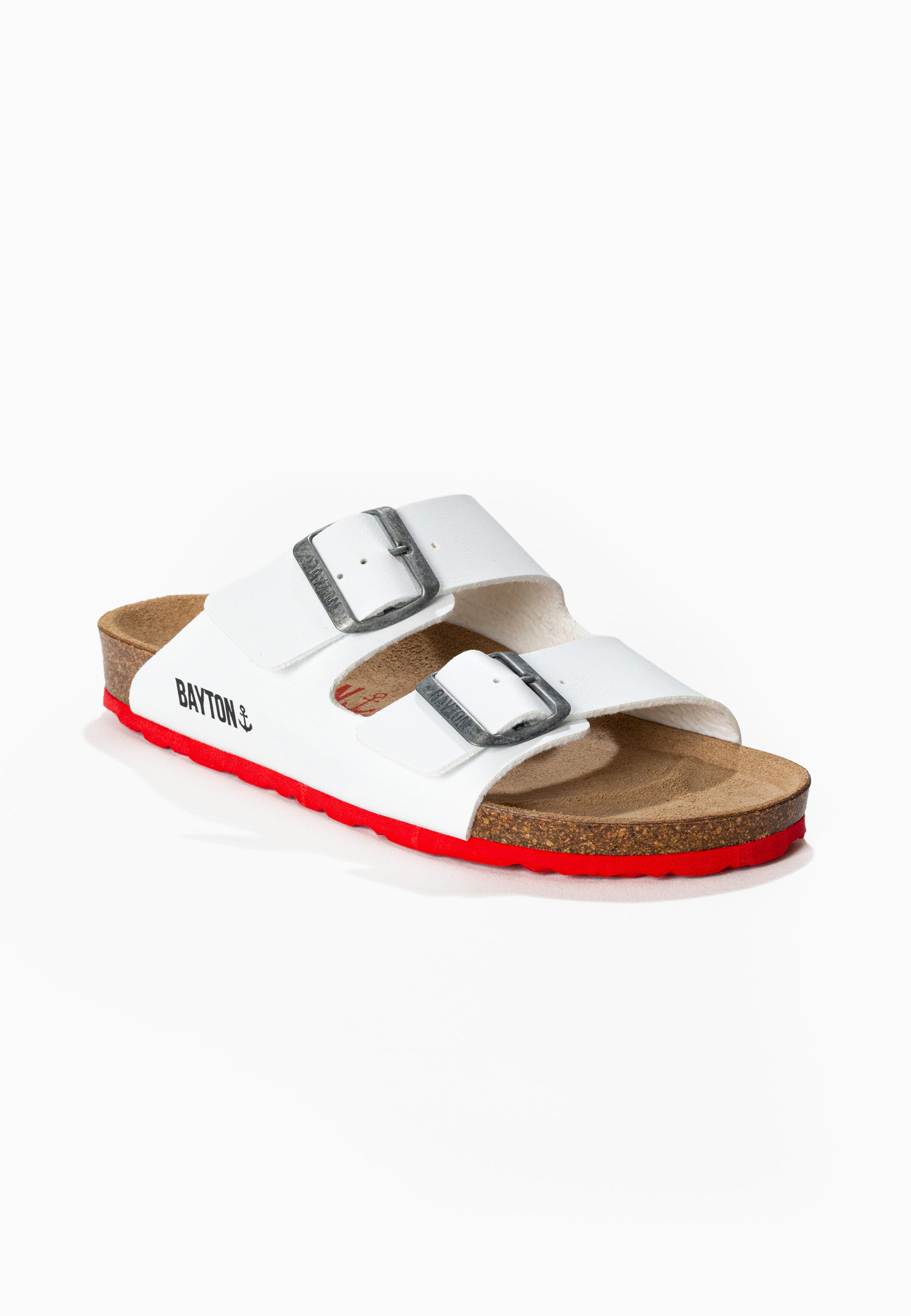 Atlas Sandals White