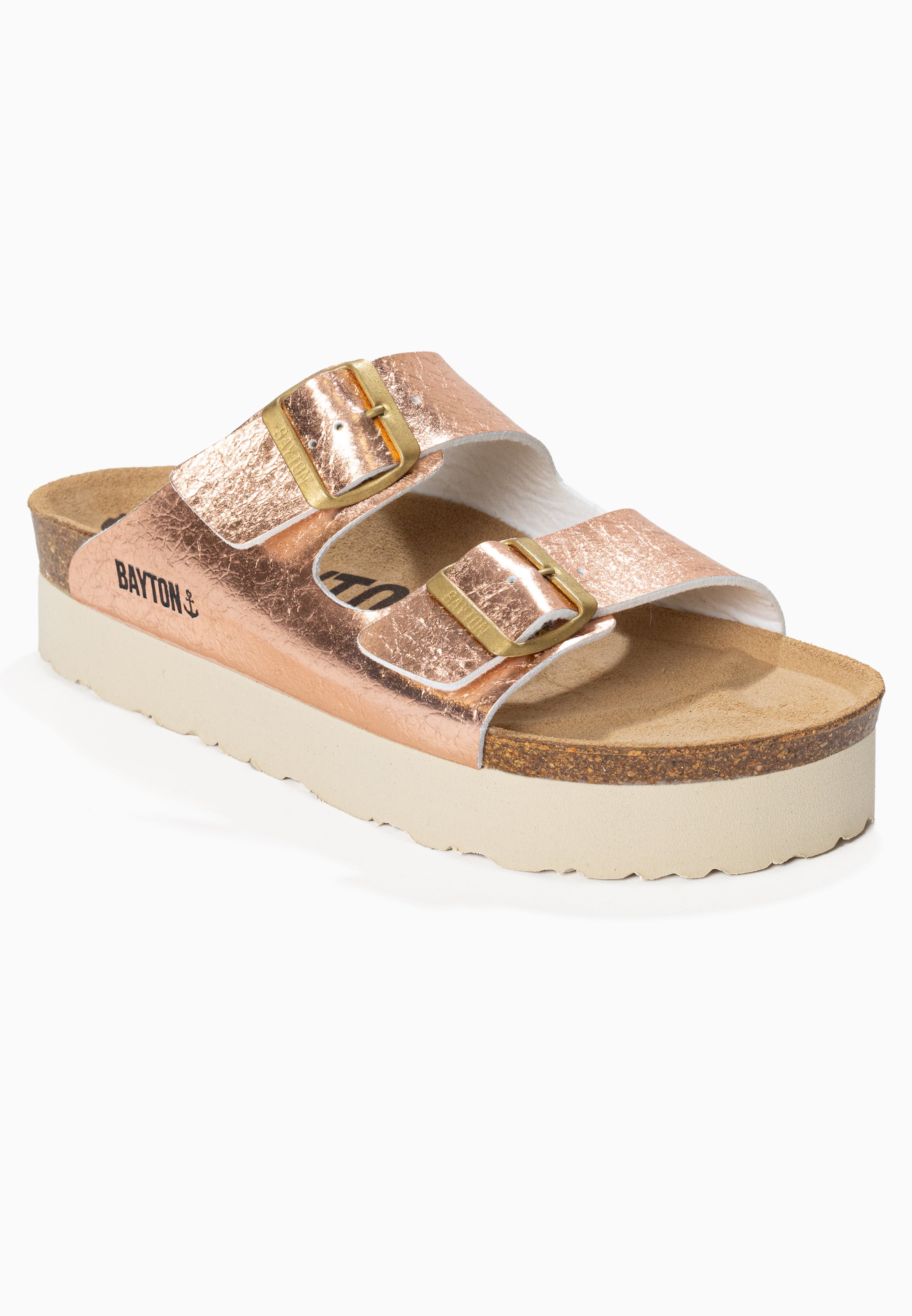 Japet Rose Gold Platform Sandals