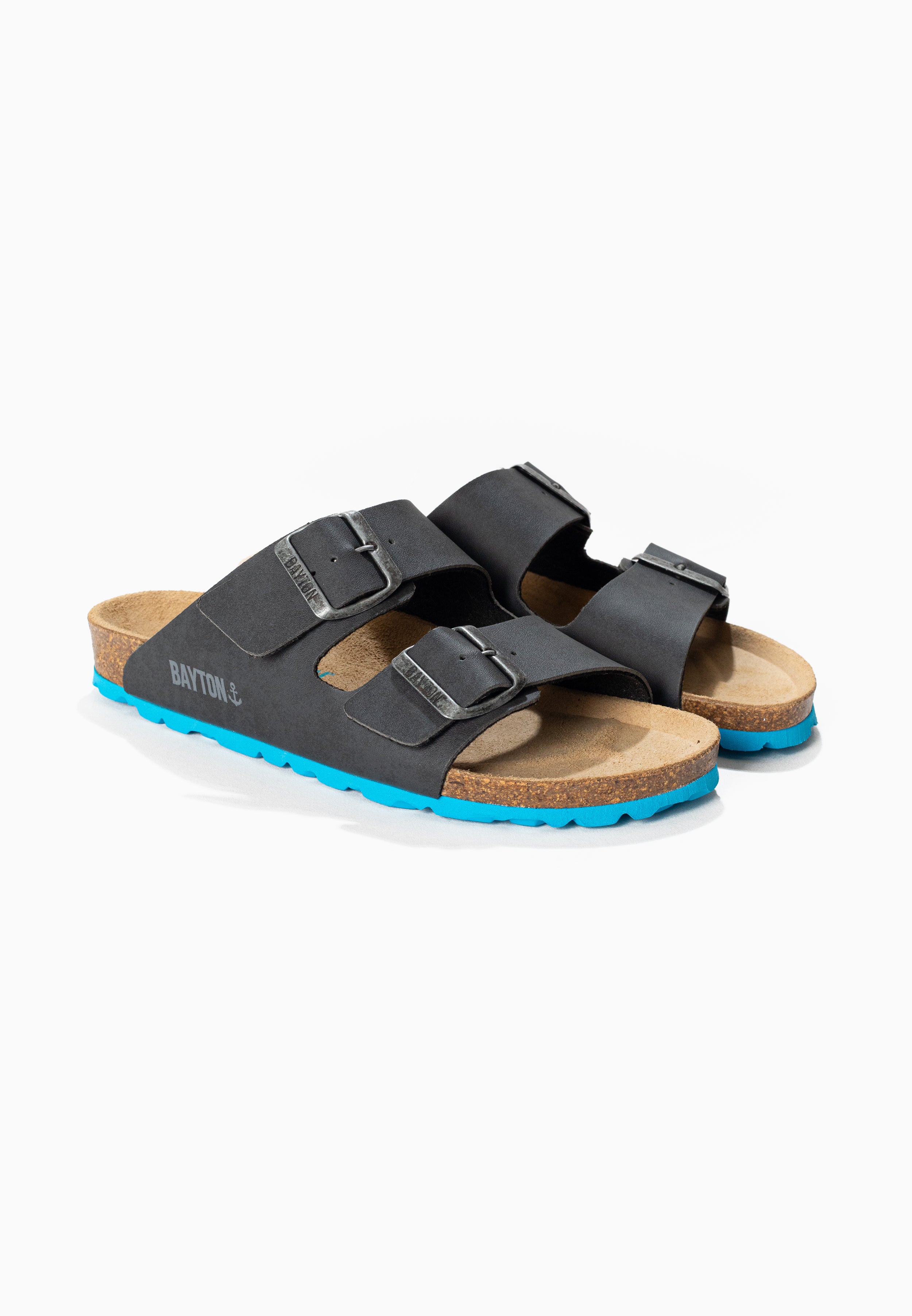 Atlas Anthracite Sandals