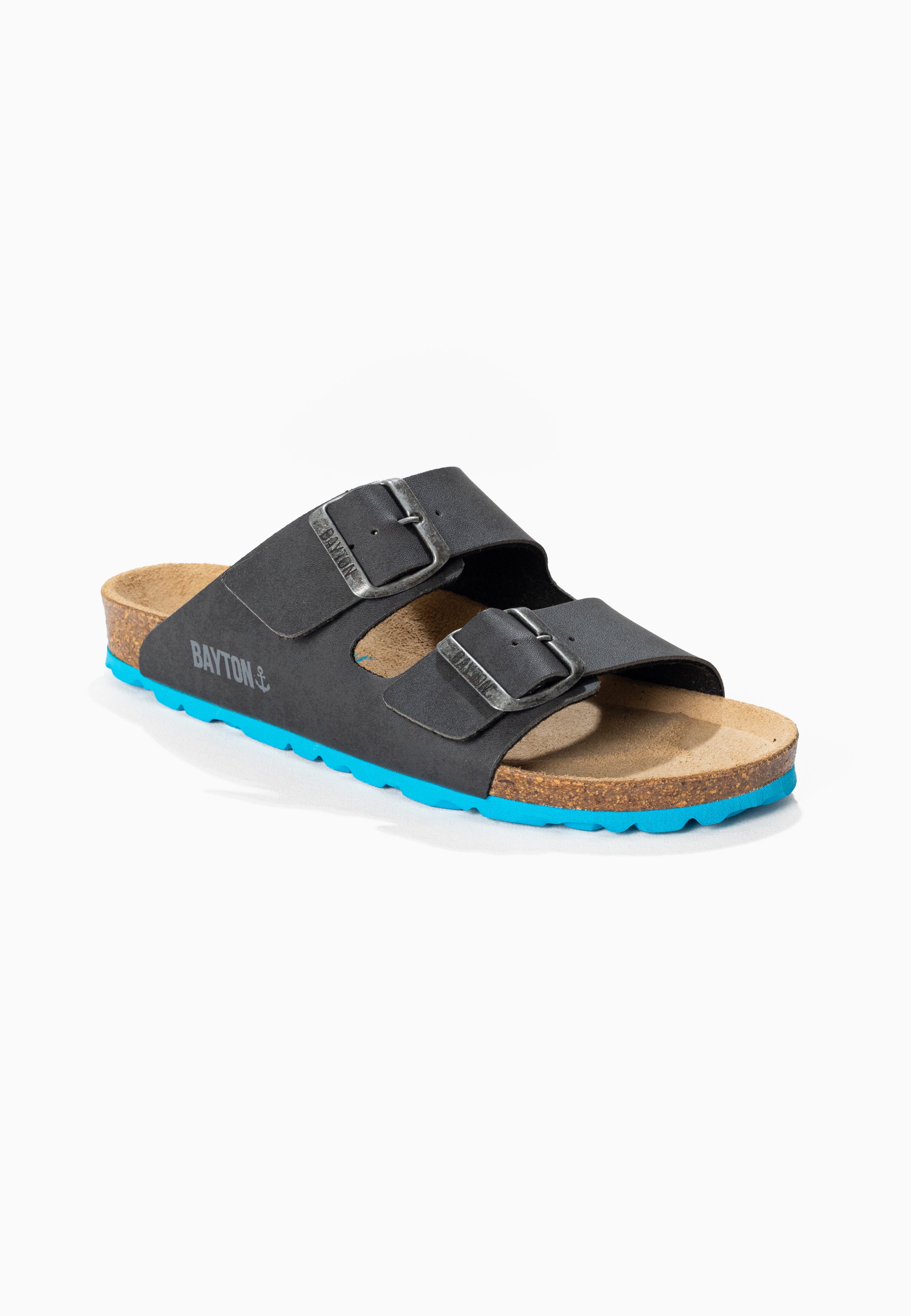 Atlas Anthracite Sandals