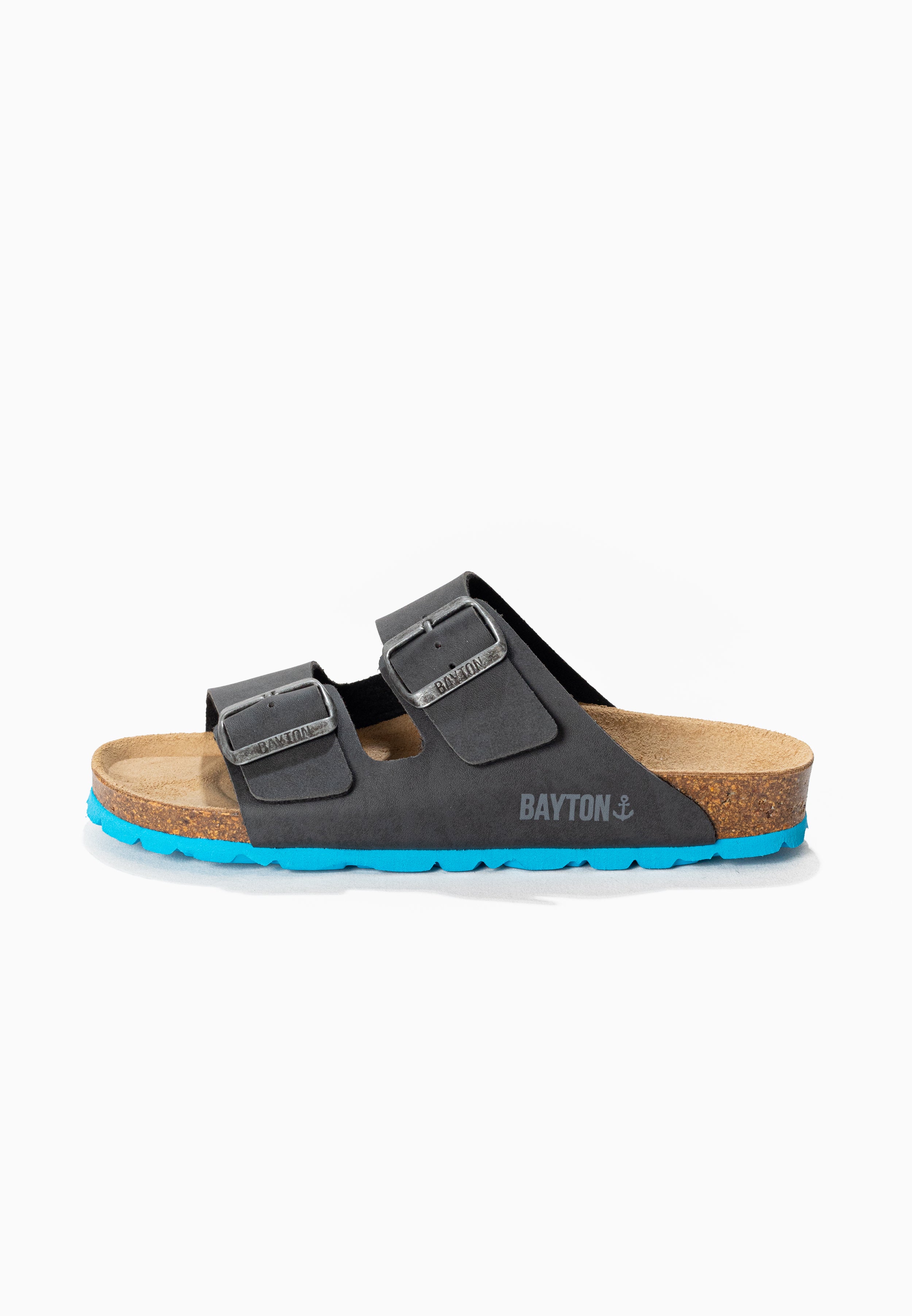 Atlas Anthracite Sandals