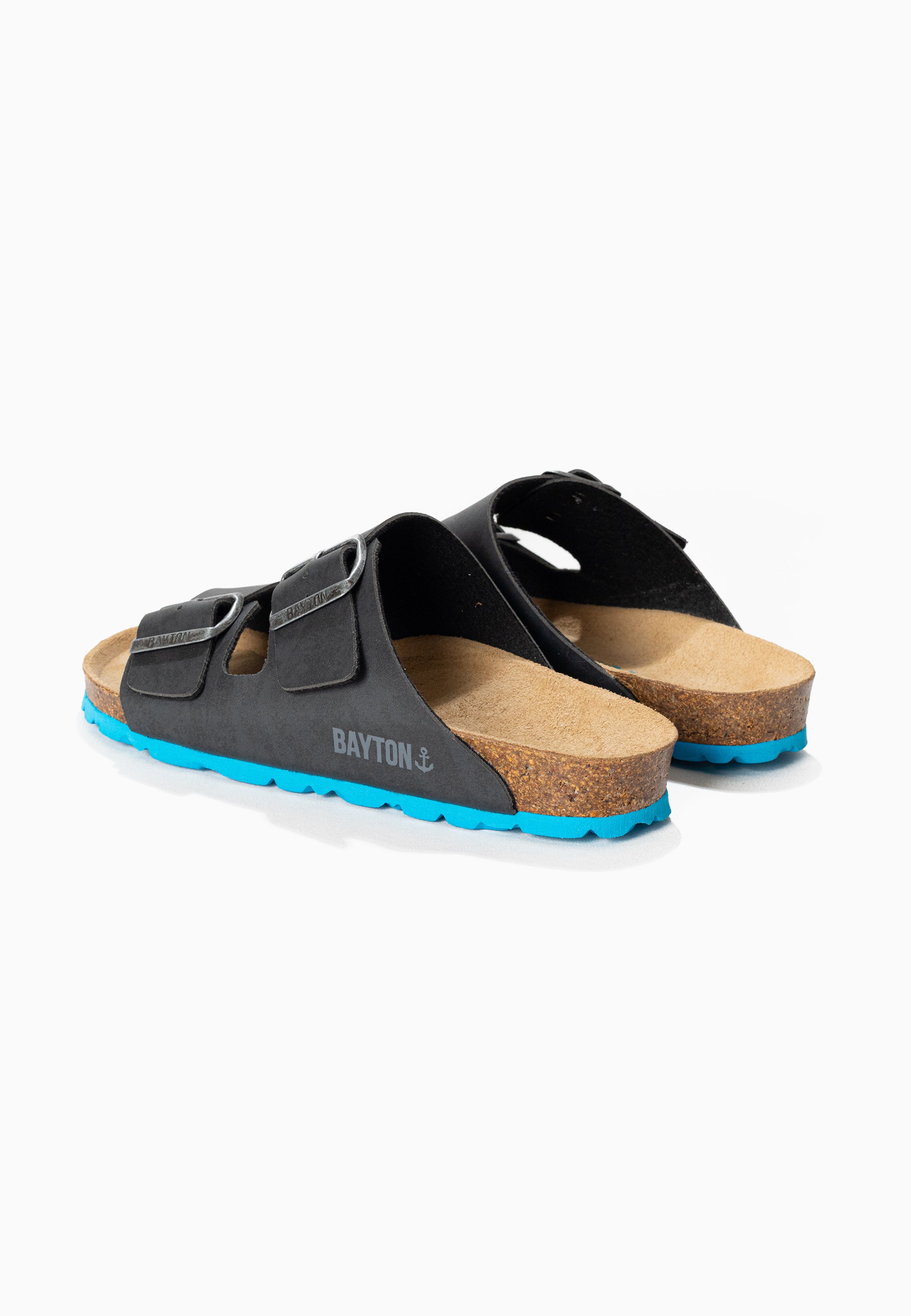 Atlas Anthracite Sandals