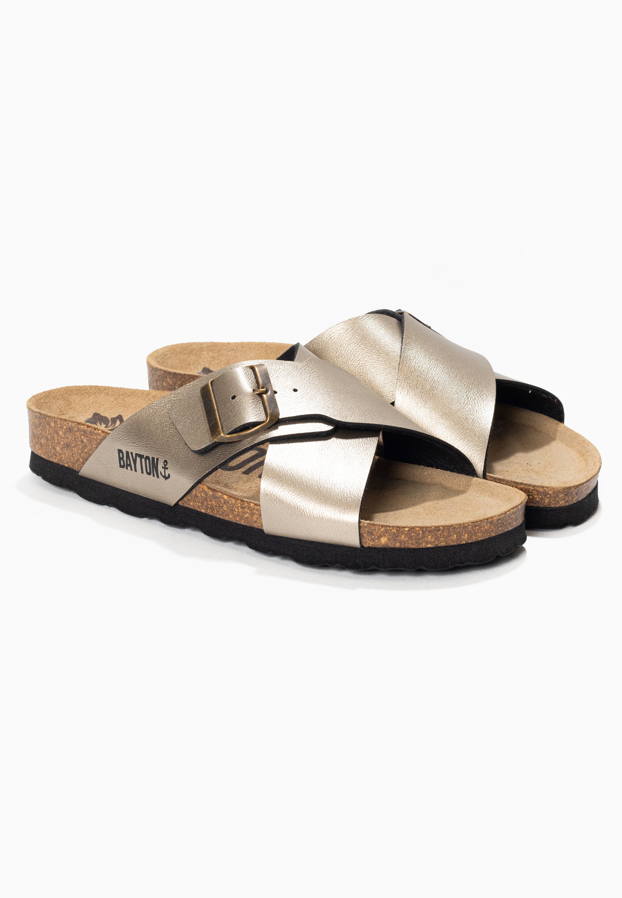 Era Mocha 2 Strap Sandals