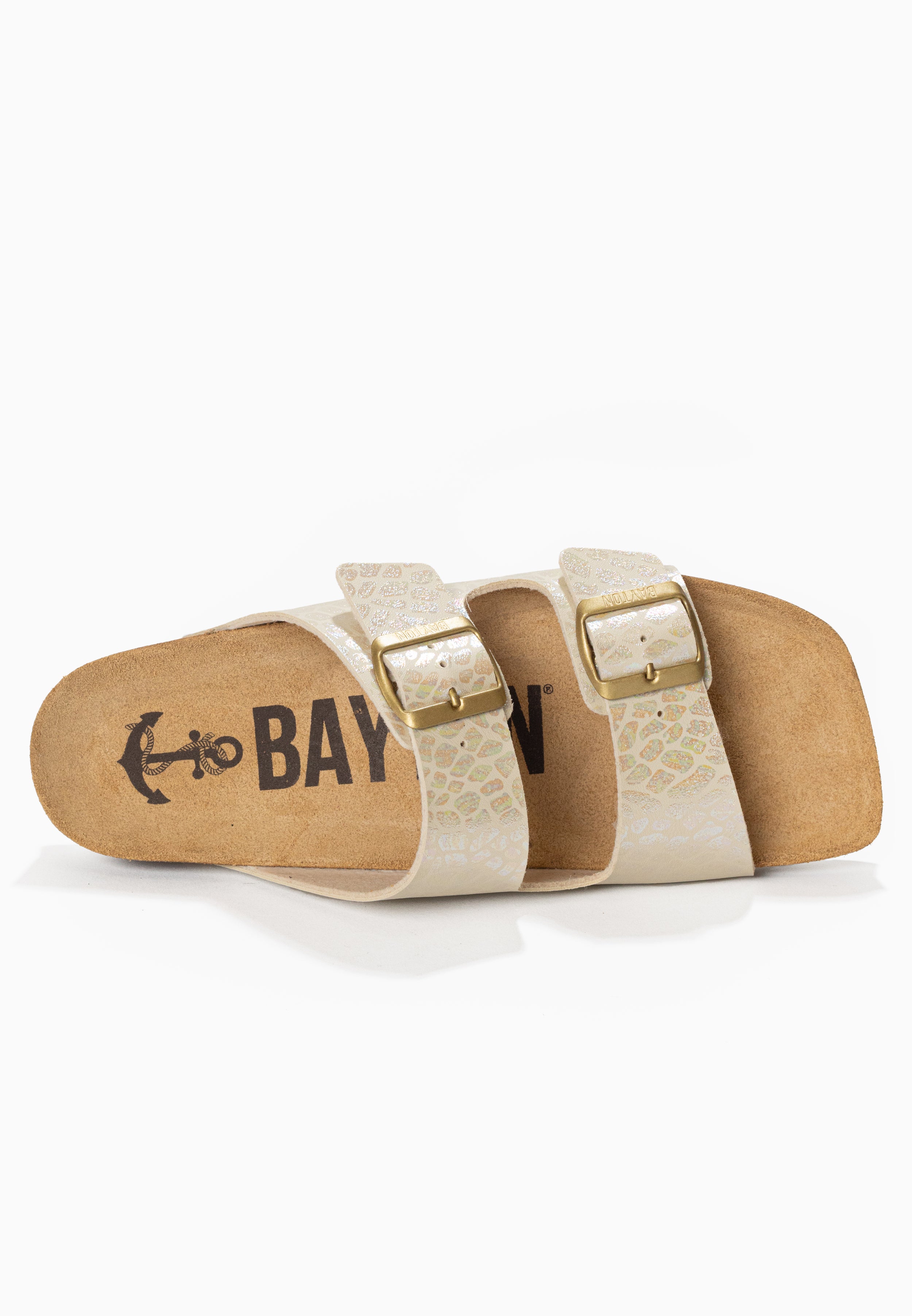 Atlas Beige 2 Strap Sandals