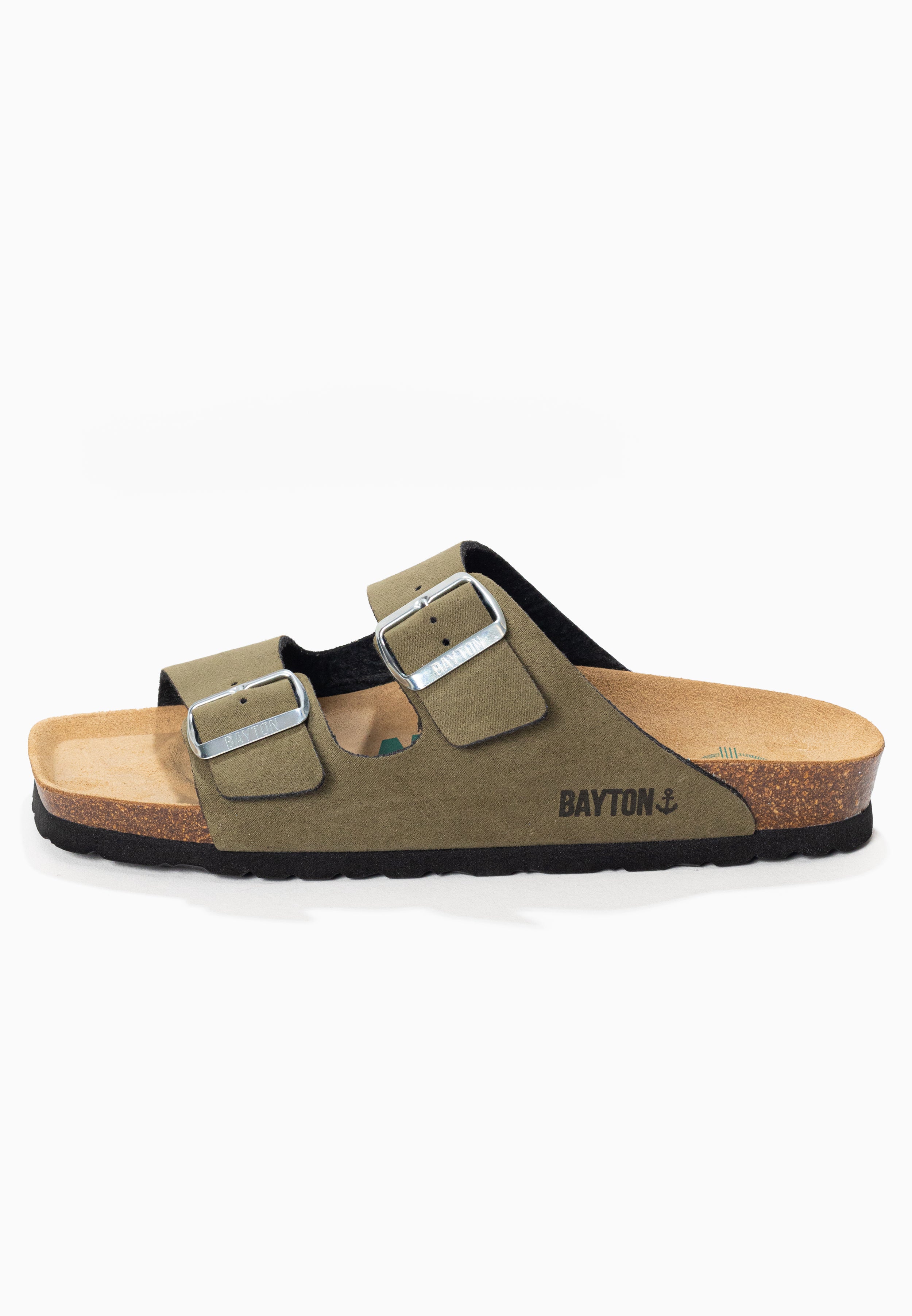 Atlas Khaki 2 Strap Sandals