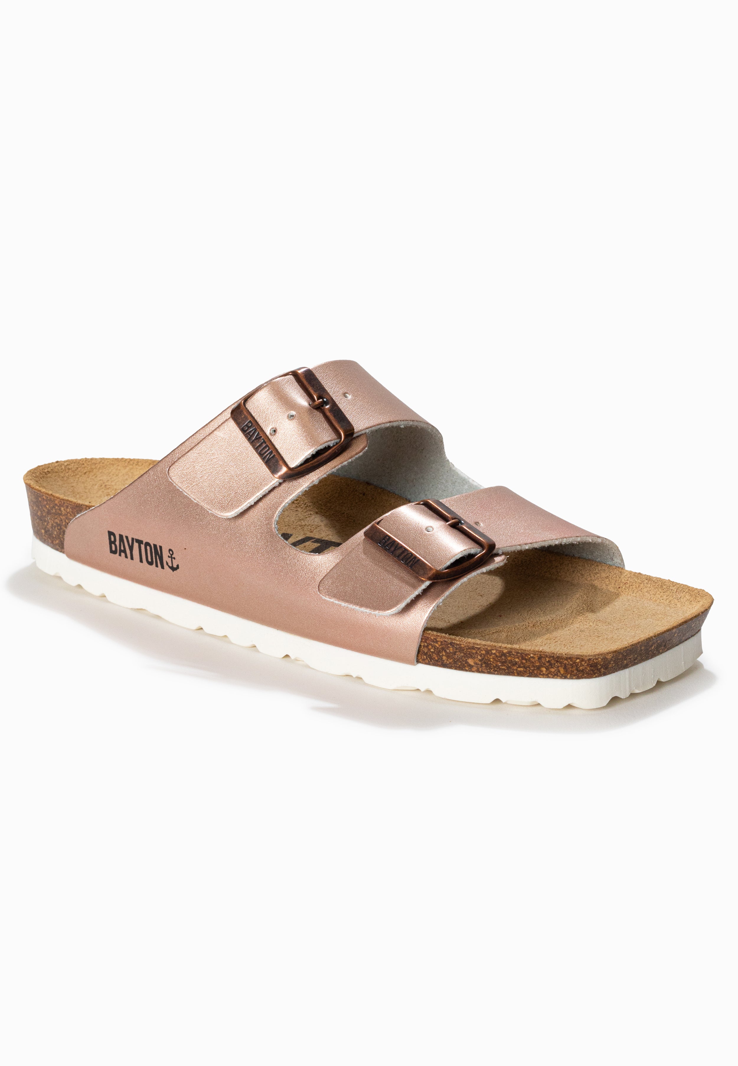 Sandales 2 Brides Atlas Rose Gold