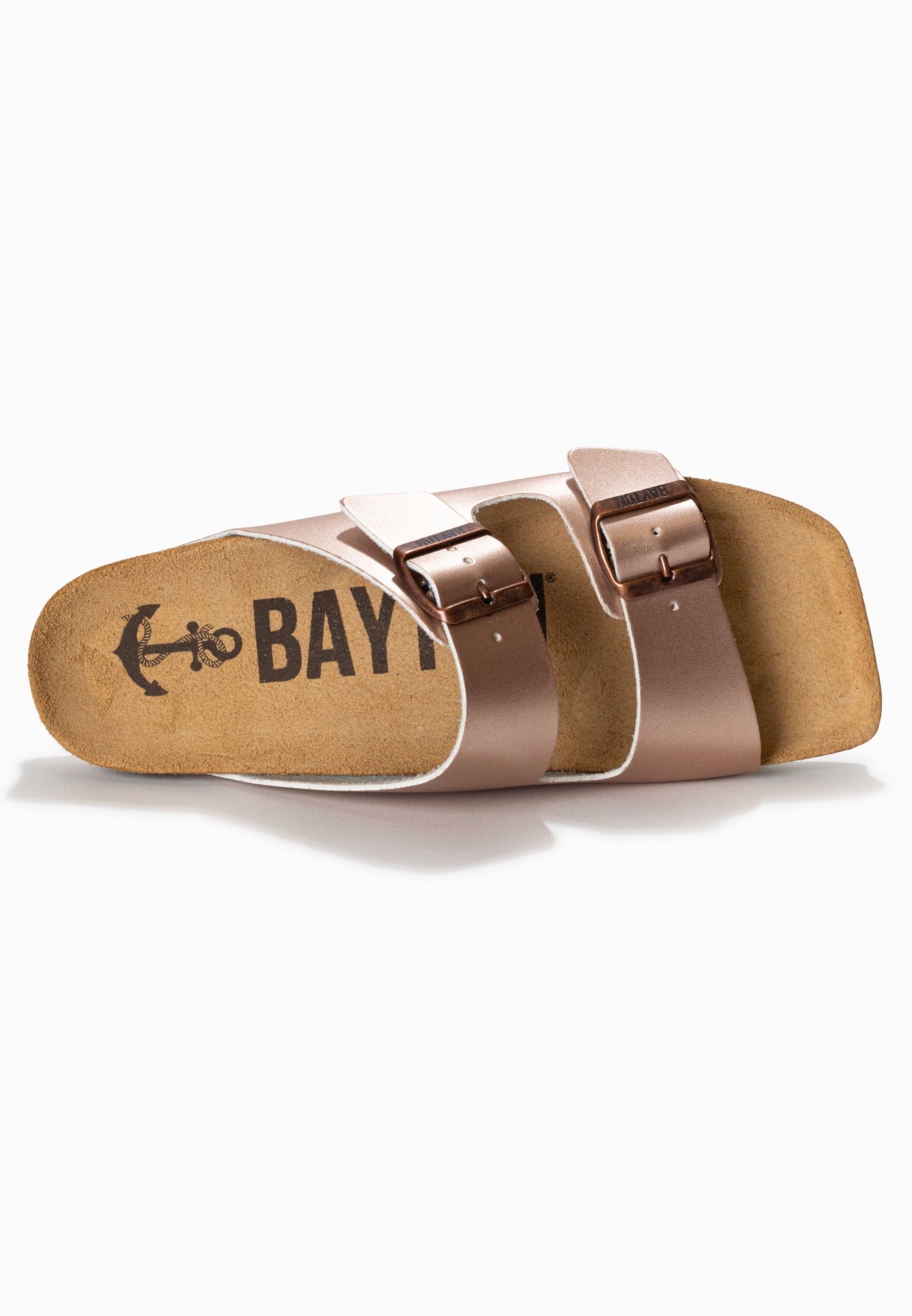 Atlas Rose Gold 2 Strap Sandals