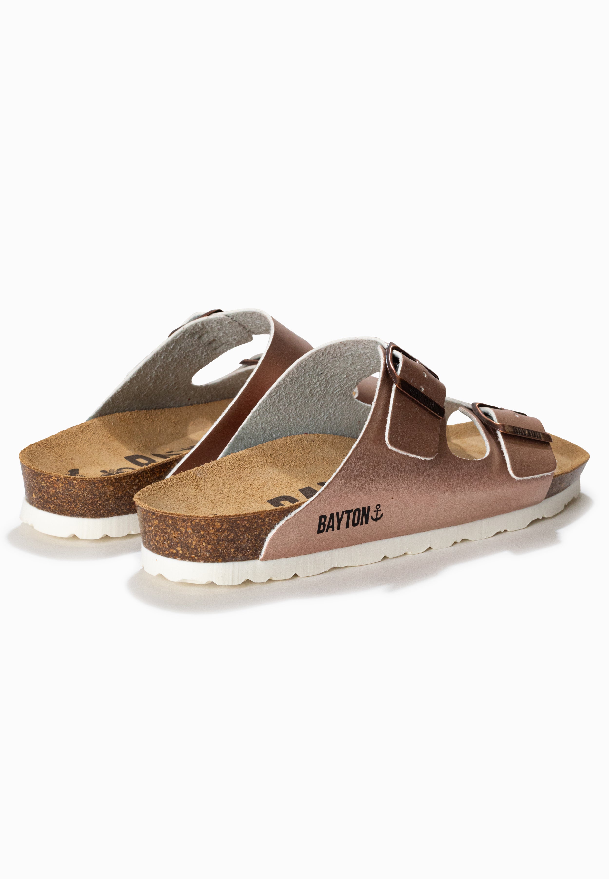 Sandales 2 Brides Atlas Rose Gold