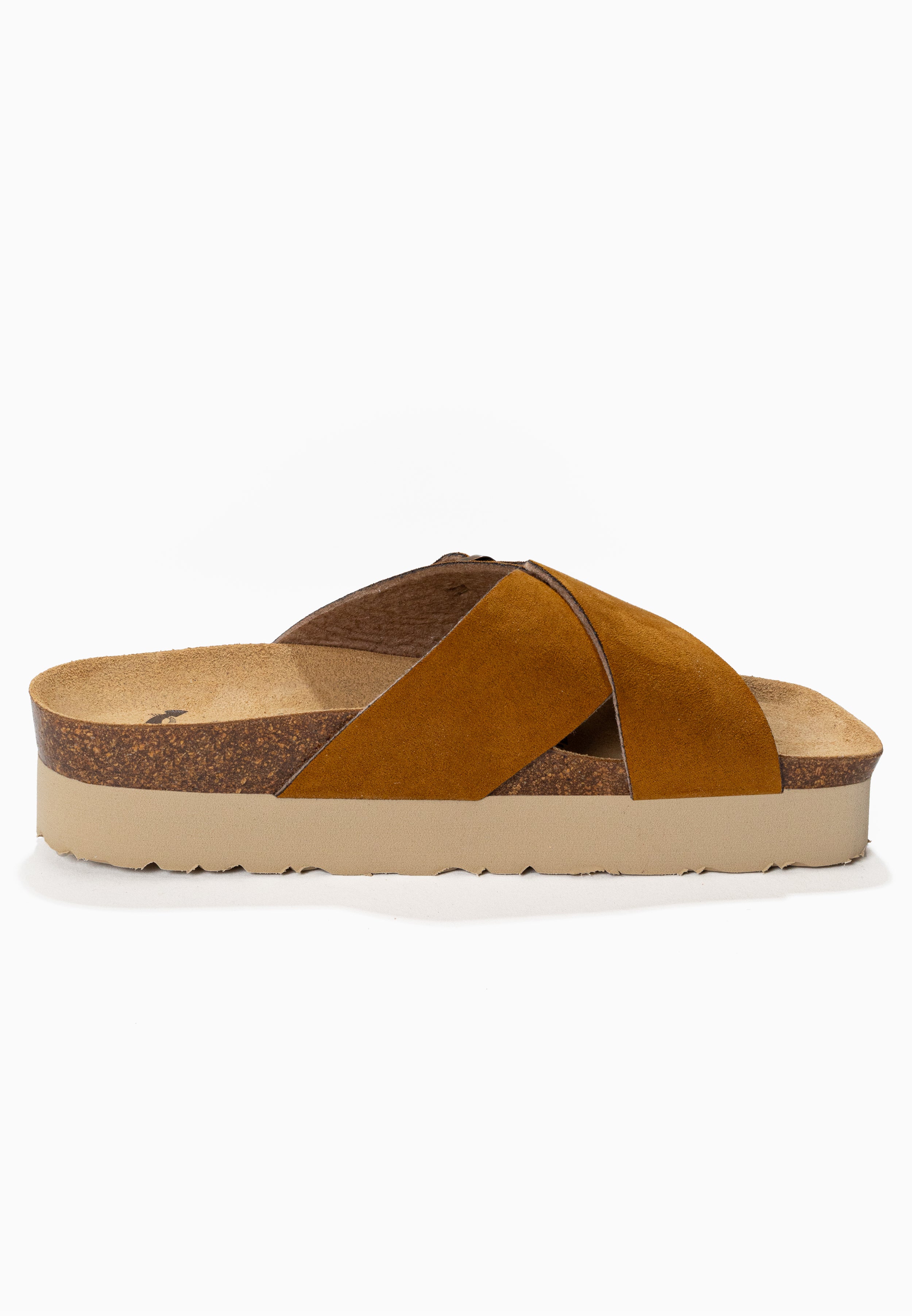 Ajax Camel Platform Sandals