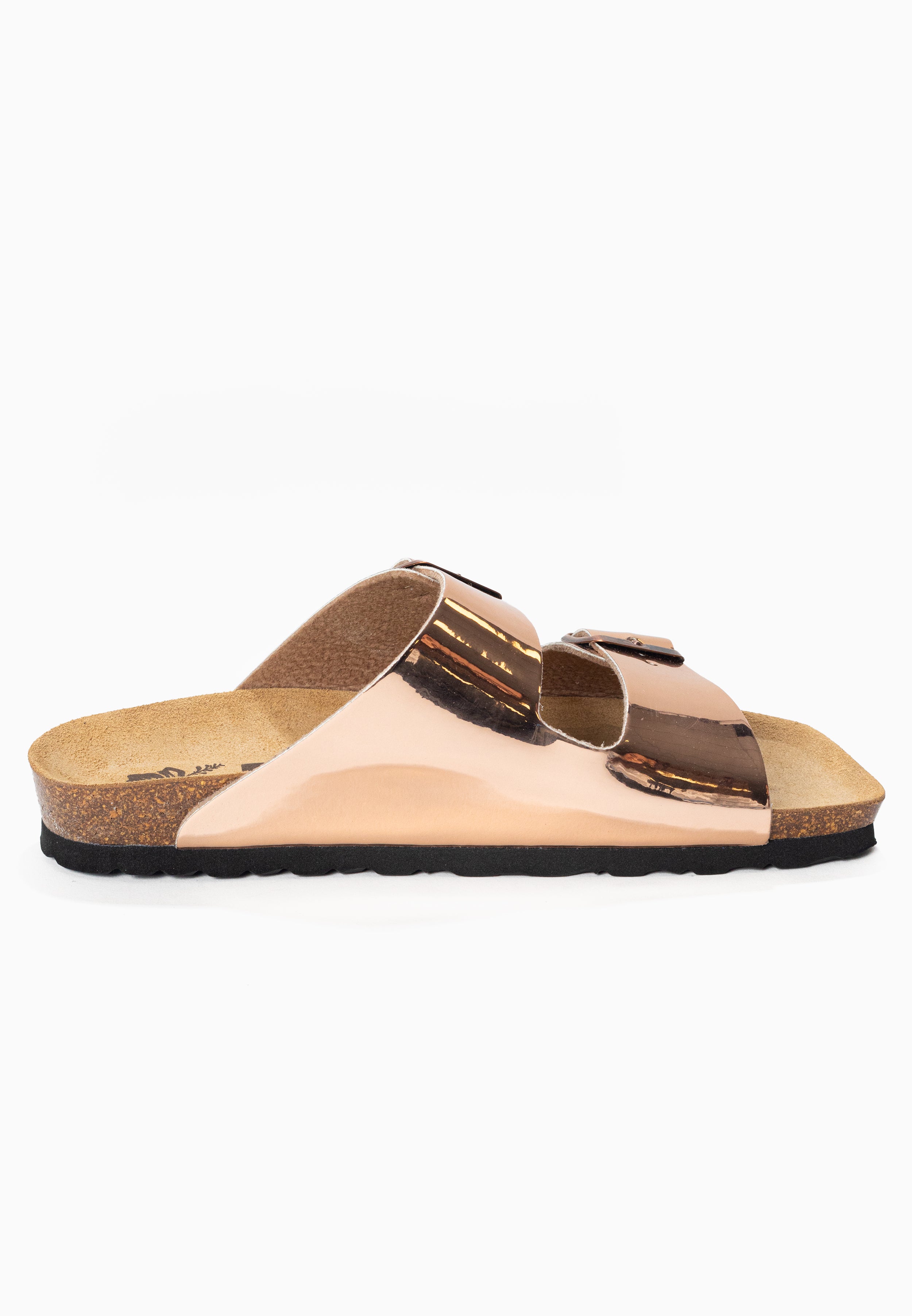 Atlas Rose Gold 2 Strap Sandals