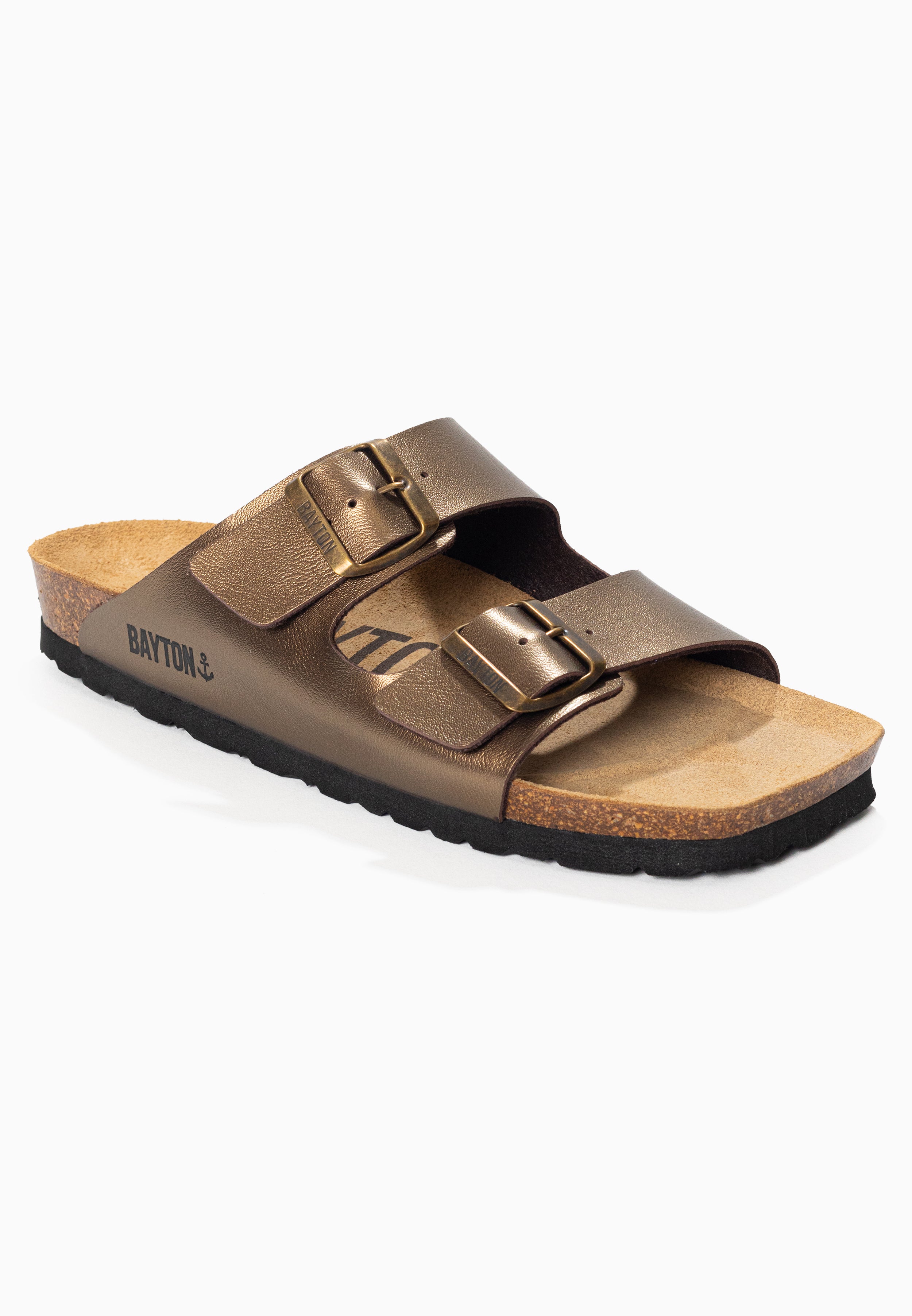 Atlas Bronze 2 Strap Sandals