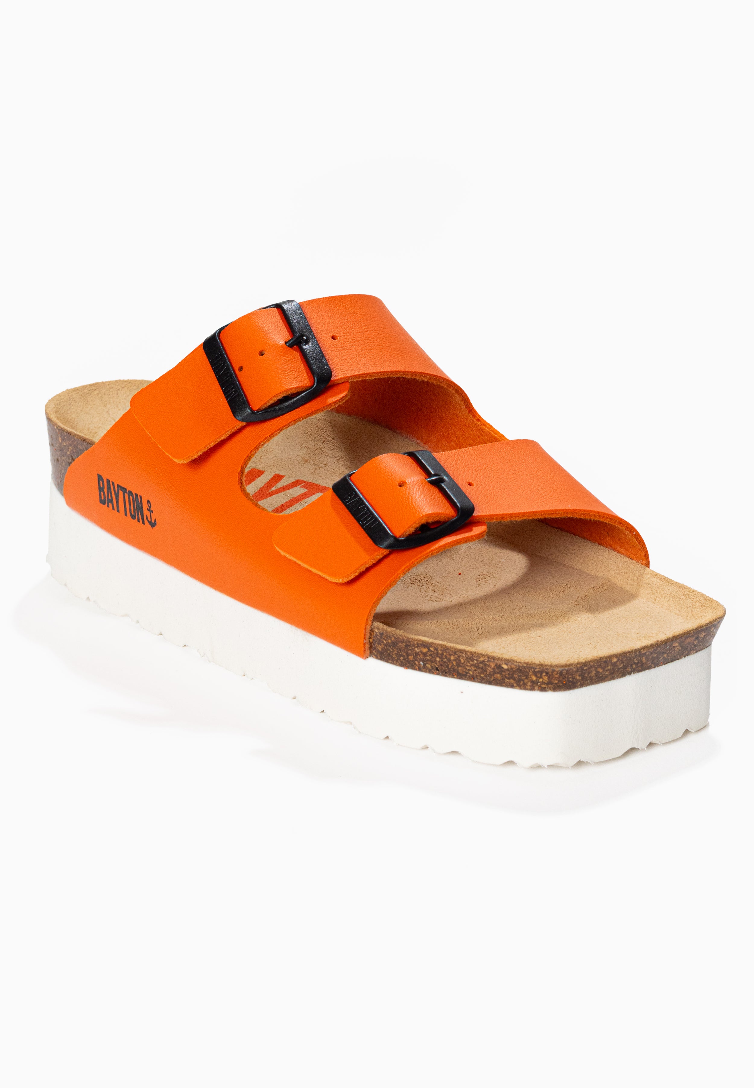 Japet Orange Platform Sandals