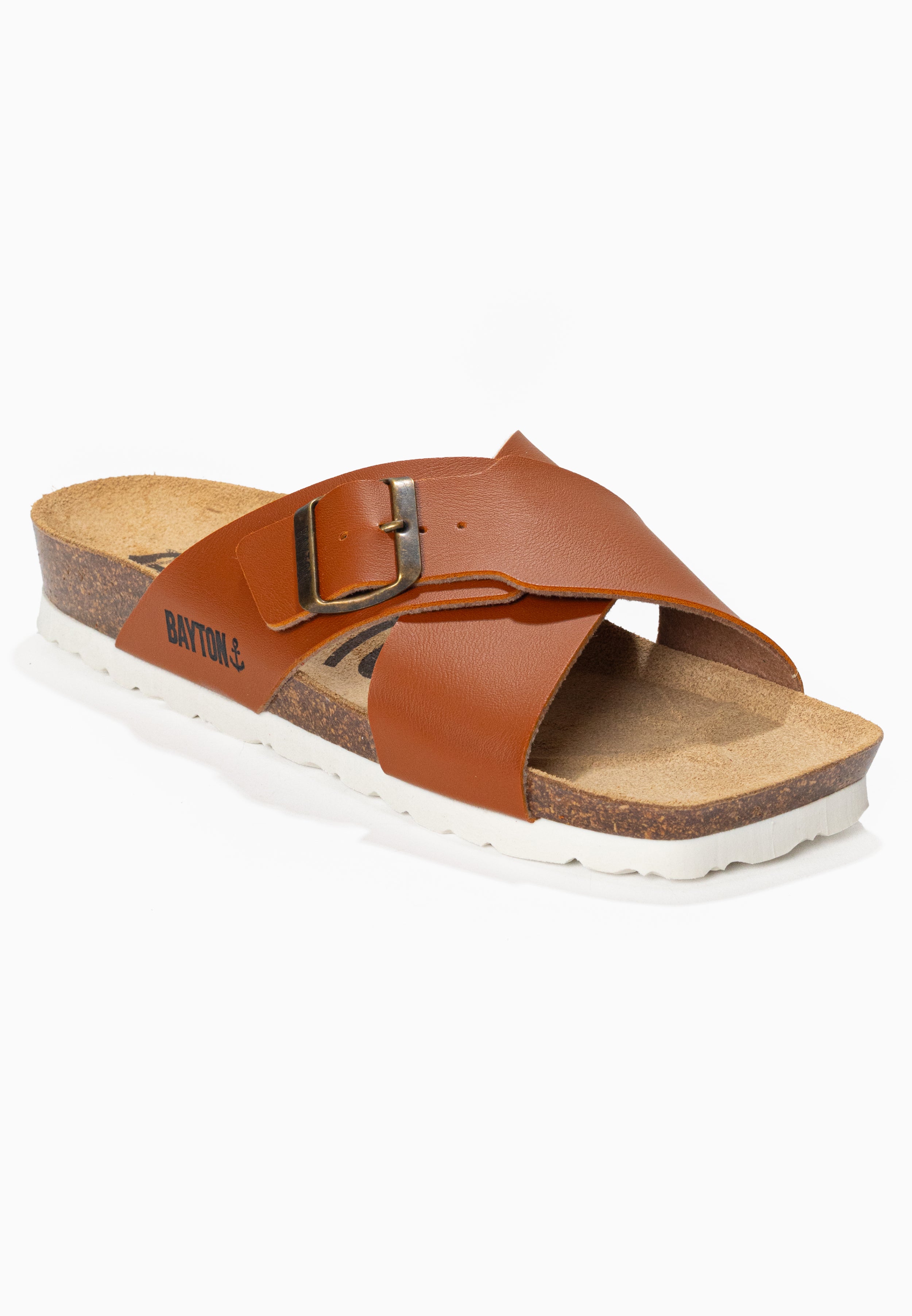 Era Camel 2 Strap Sandals