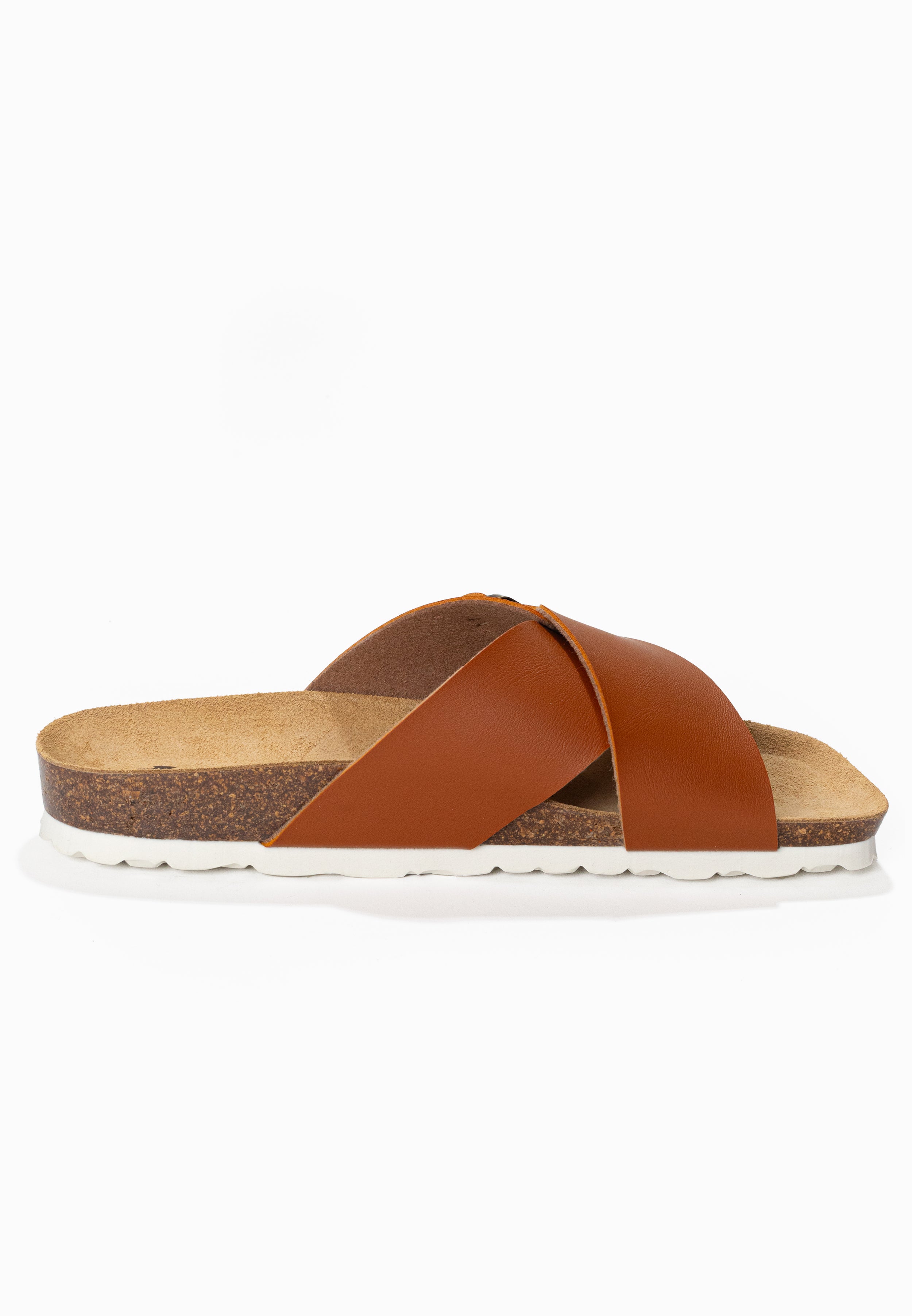 Era Camel 2 Strap Sandals