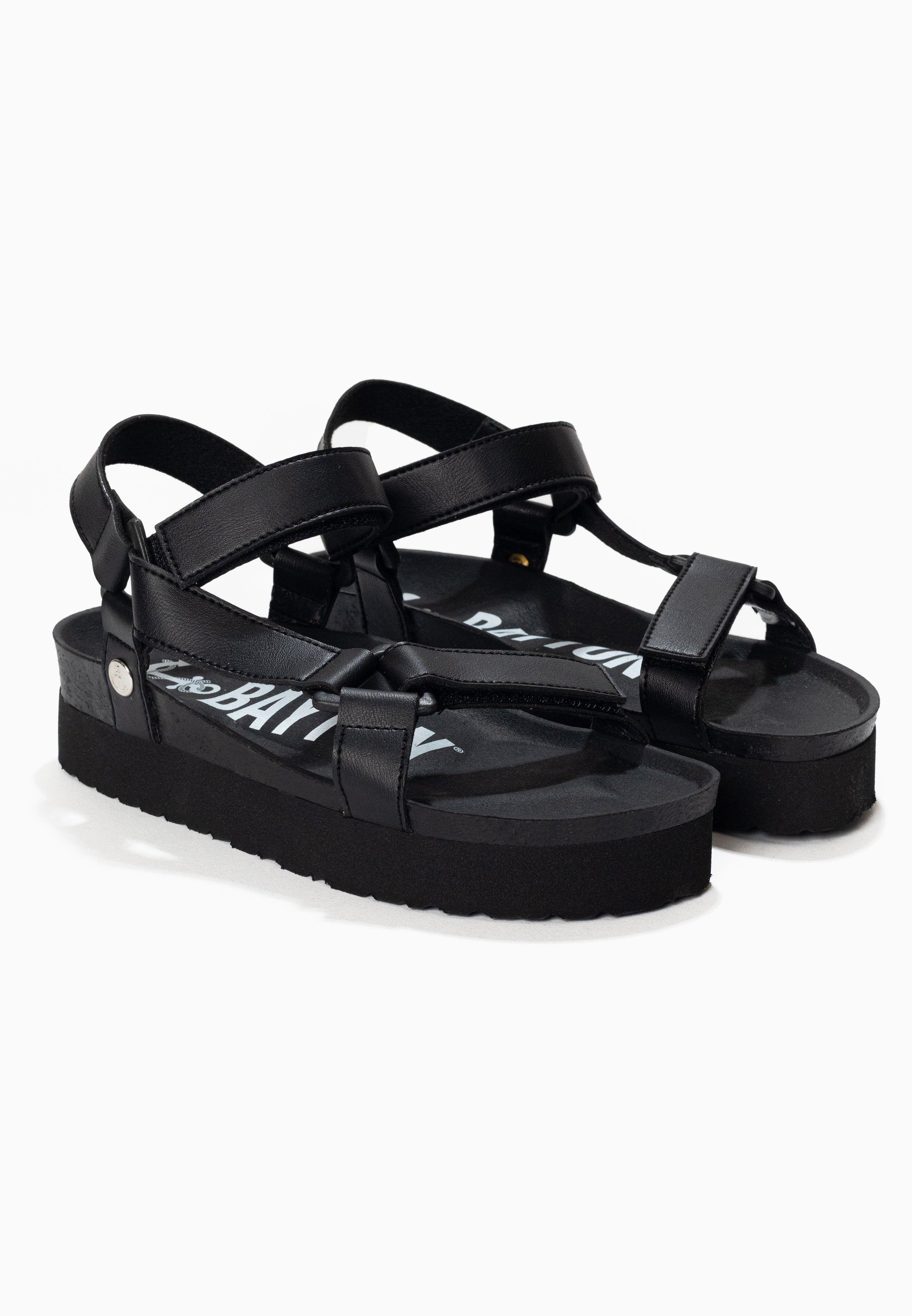 Rigoni Black Platform Sandals